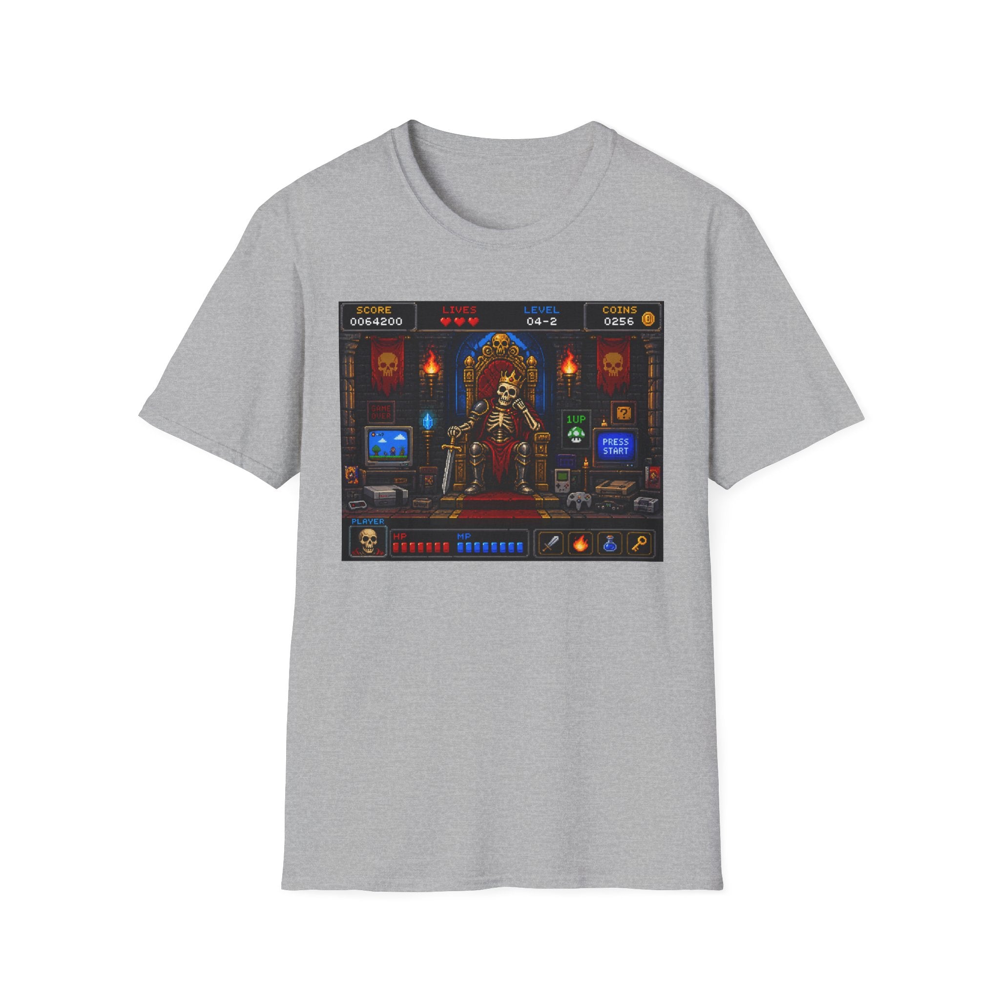 Retro King Gamer Graphic Tee