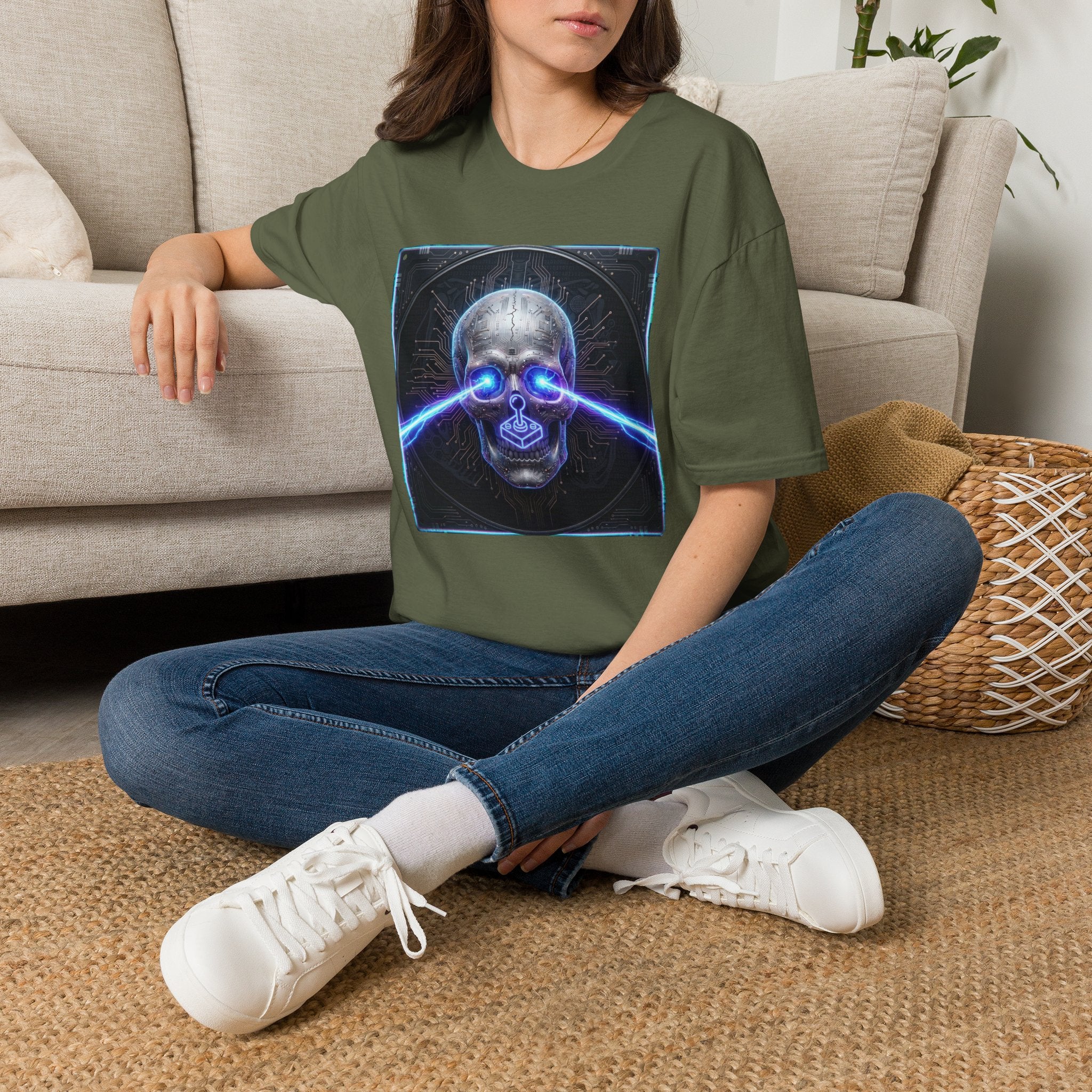 Laser Eyes Graphic Tee