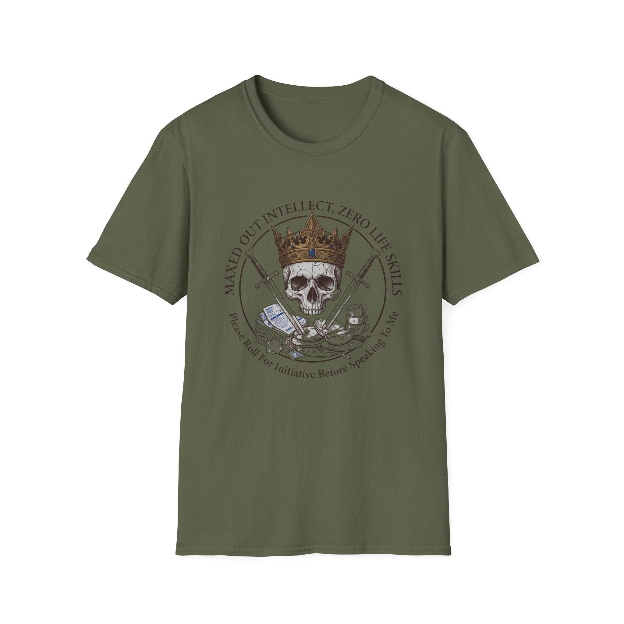 Maxed Intellect Zero Skill Graphic Tee