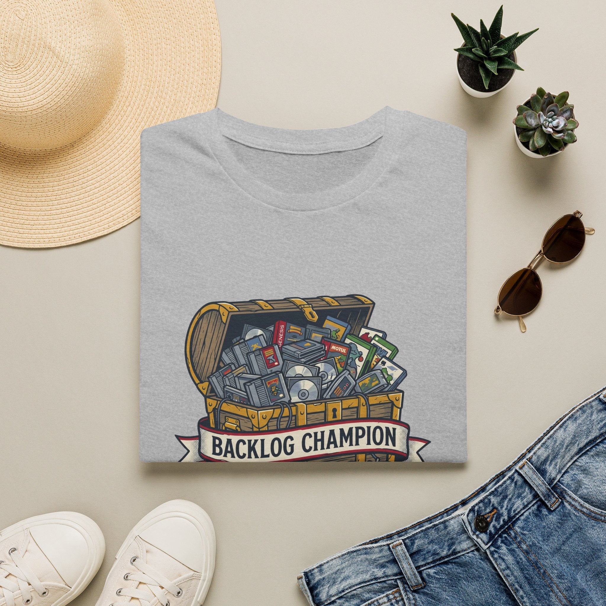 Backlog Champion Gamer Graphic Tee