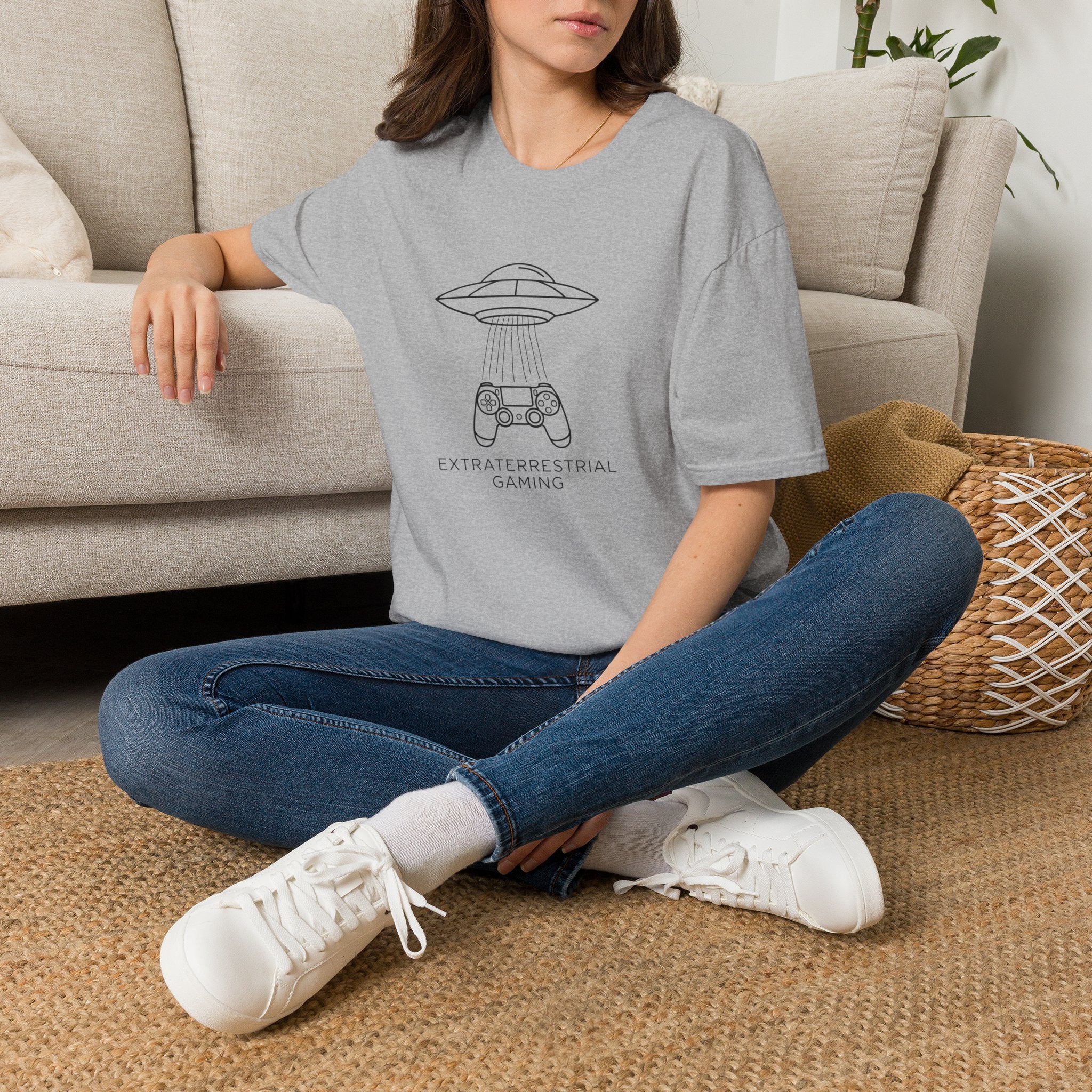 Extraterrestrial Gamer Graphic Tee