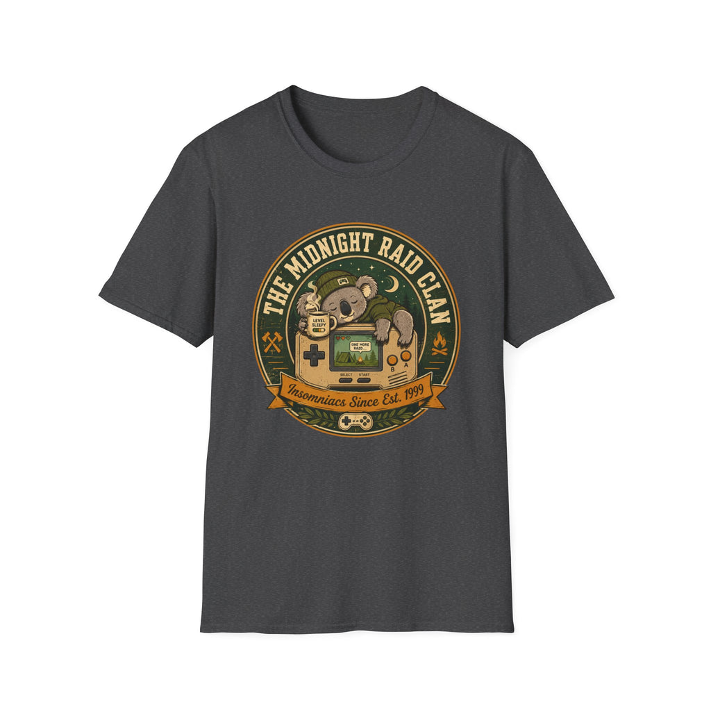 Midnight Raid Clan Gamer Graphic Tee