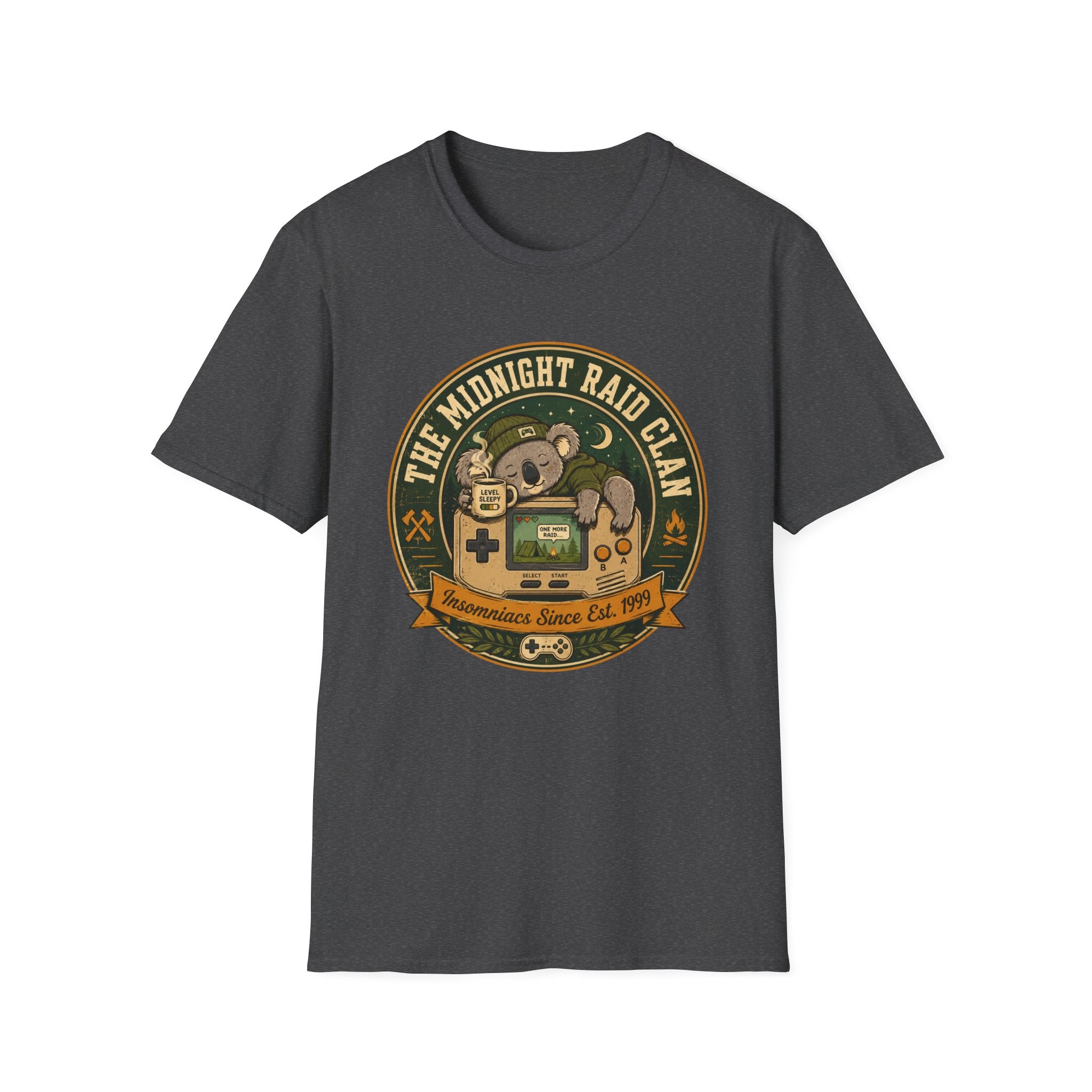 Midnight Raid Clan Gamer Graphic Tee
