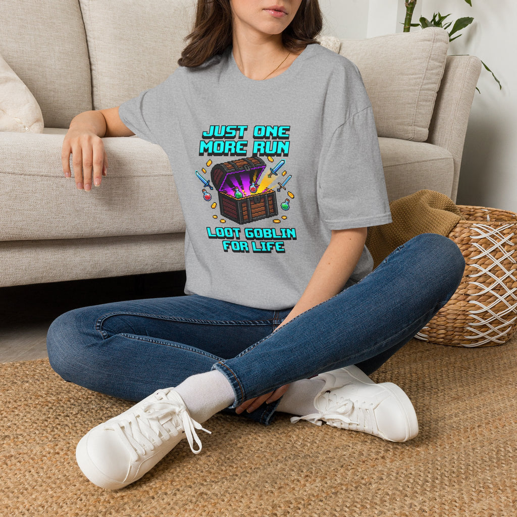 Just One More Run Gamer Graphic Tee