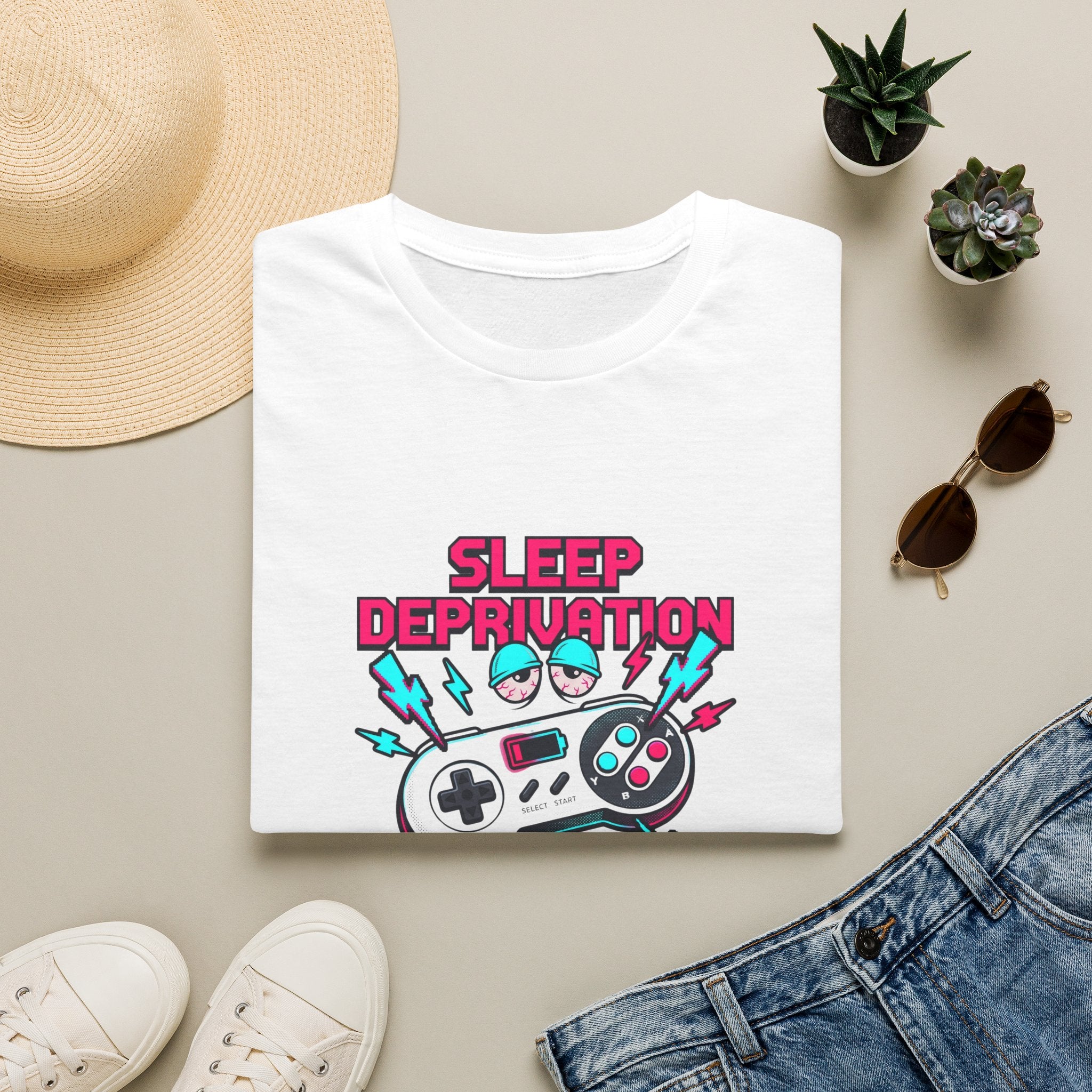 Sleep Deprivation Gamer Graphic Tee