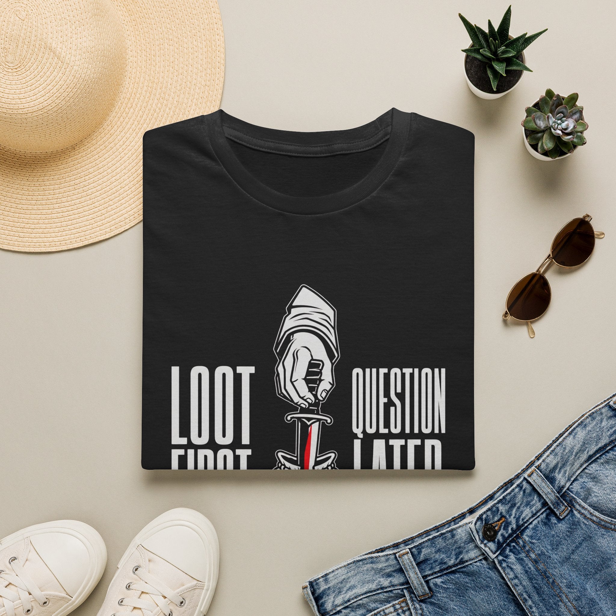 Loot First Graphic Tee