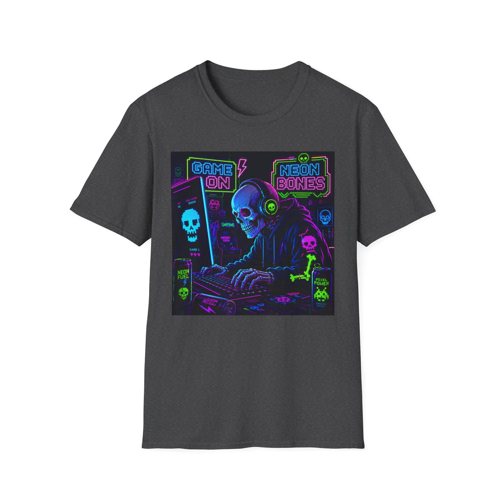 Game On Neon Gamer Graphic Tee