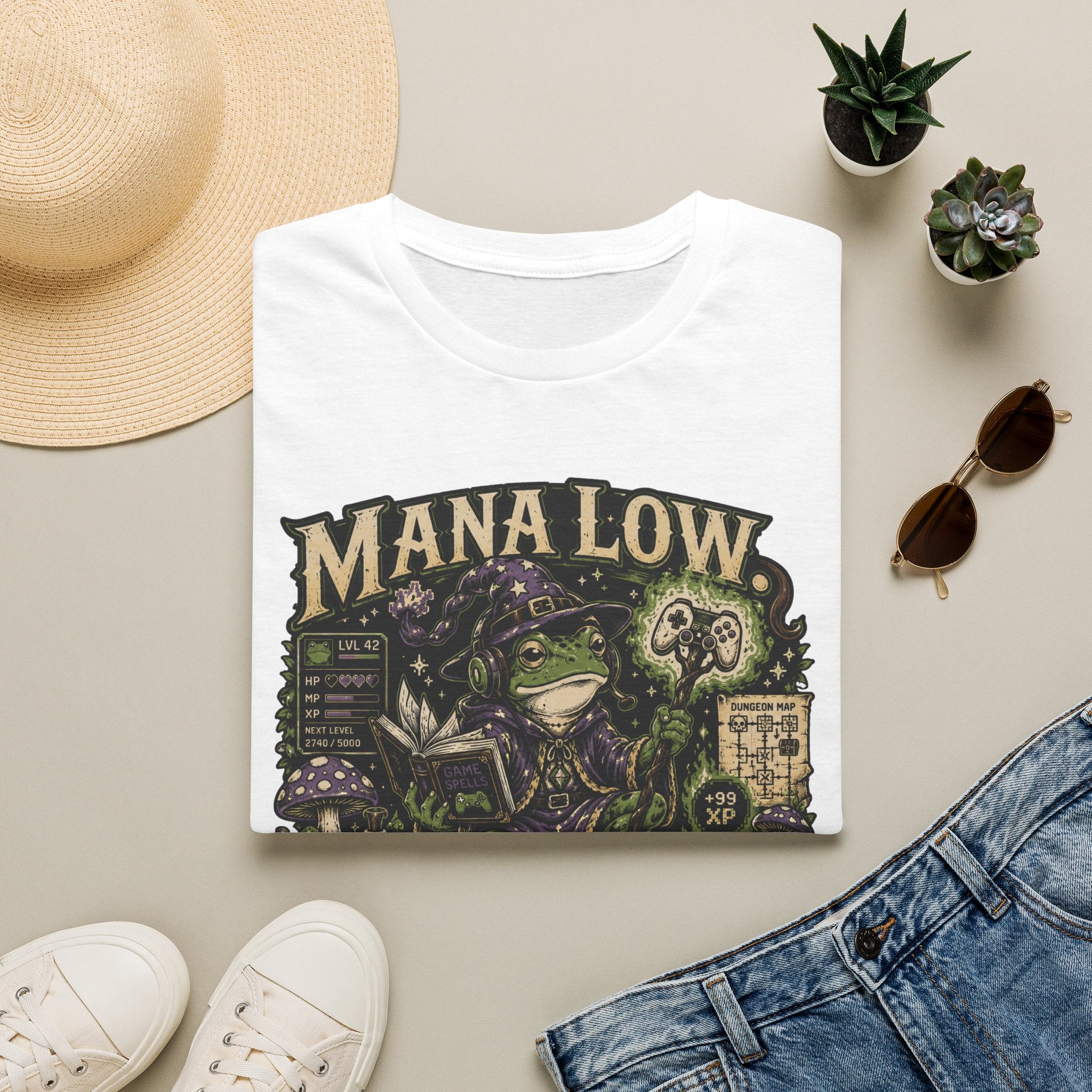 Mana Low Skill High Graphic Tee