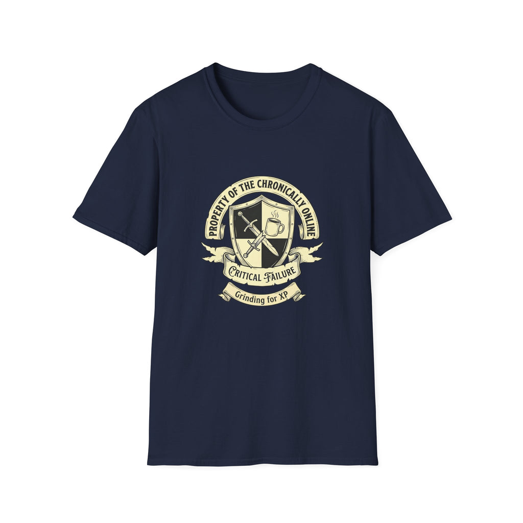 Critical Failure Chronically Online Graphic Tee