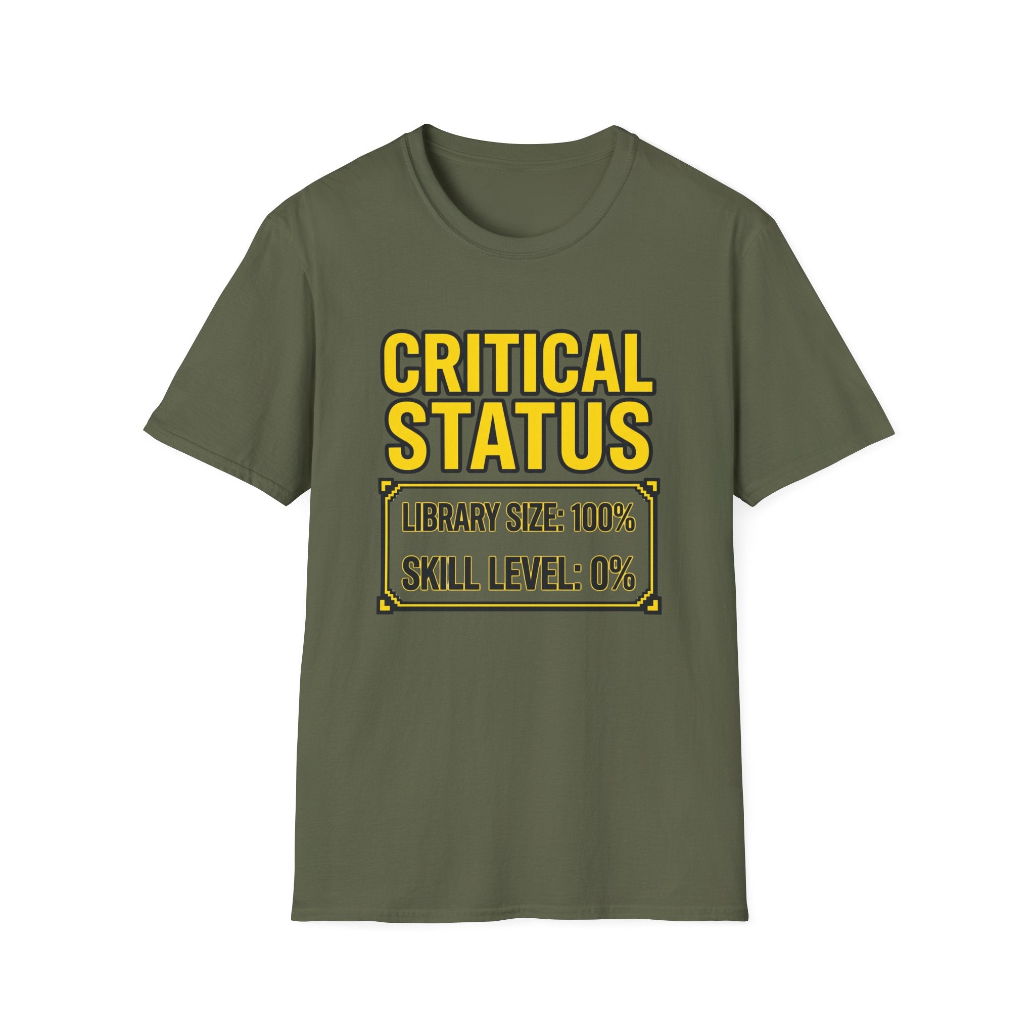Skill Level 0% Gamer Graphic Tee
