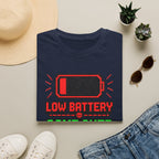 Low Battery Game Over Graphic Tee