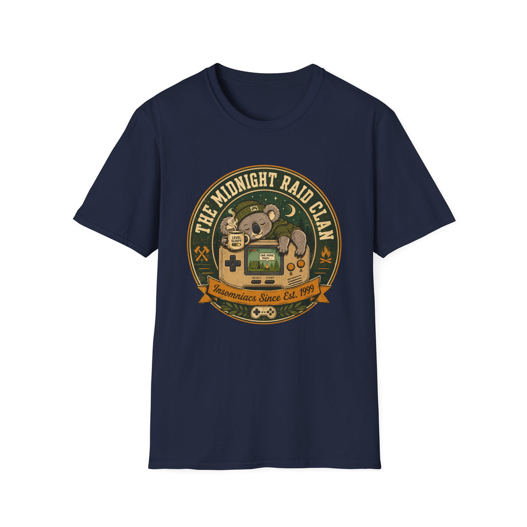 Midnight Raid Clan Gamer Graphic Tee