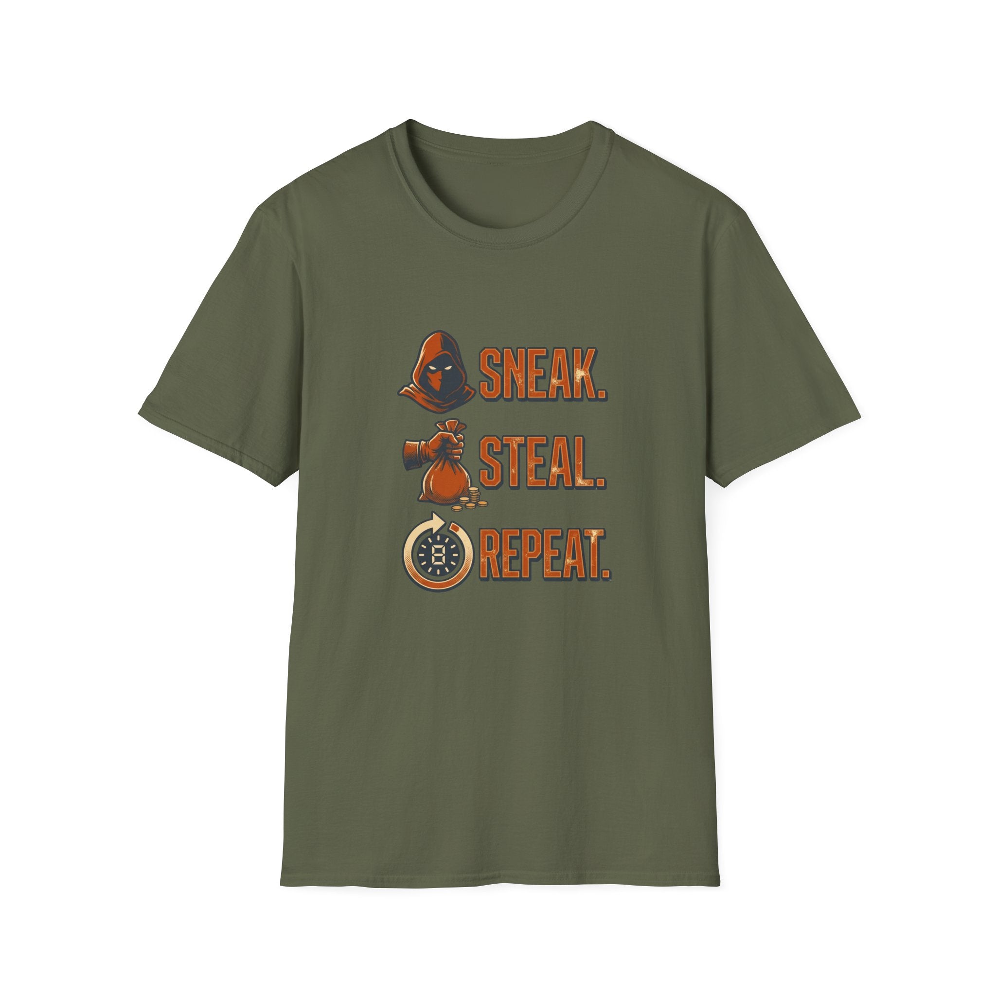 Sneak. Steal. Repeat Graphic Tee