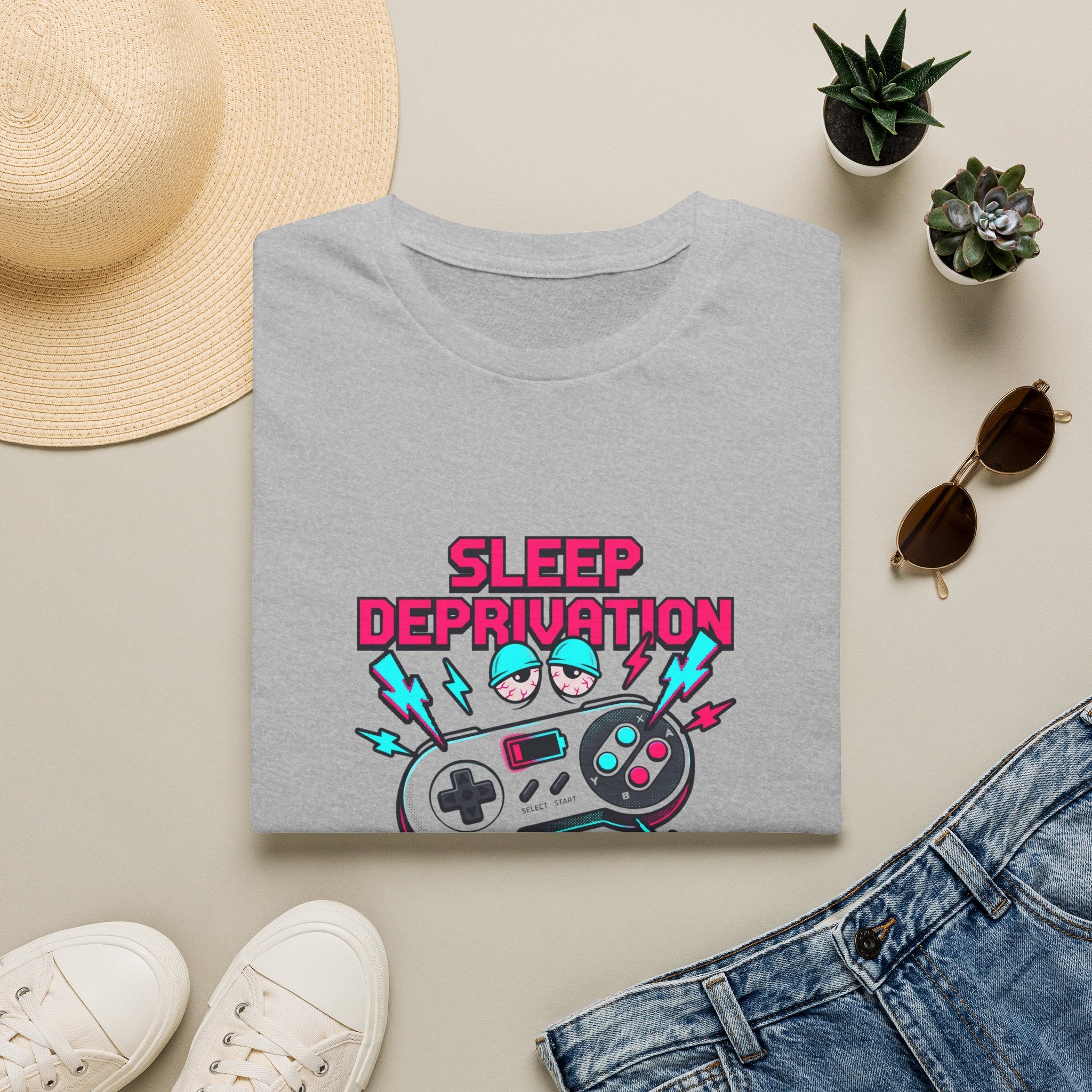 Sleep Deprivation Gamer Graphic Tee