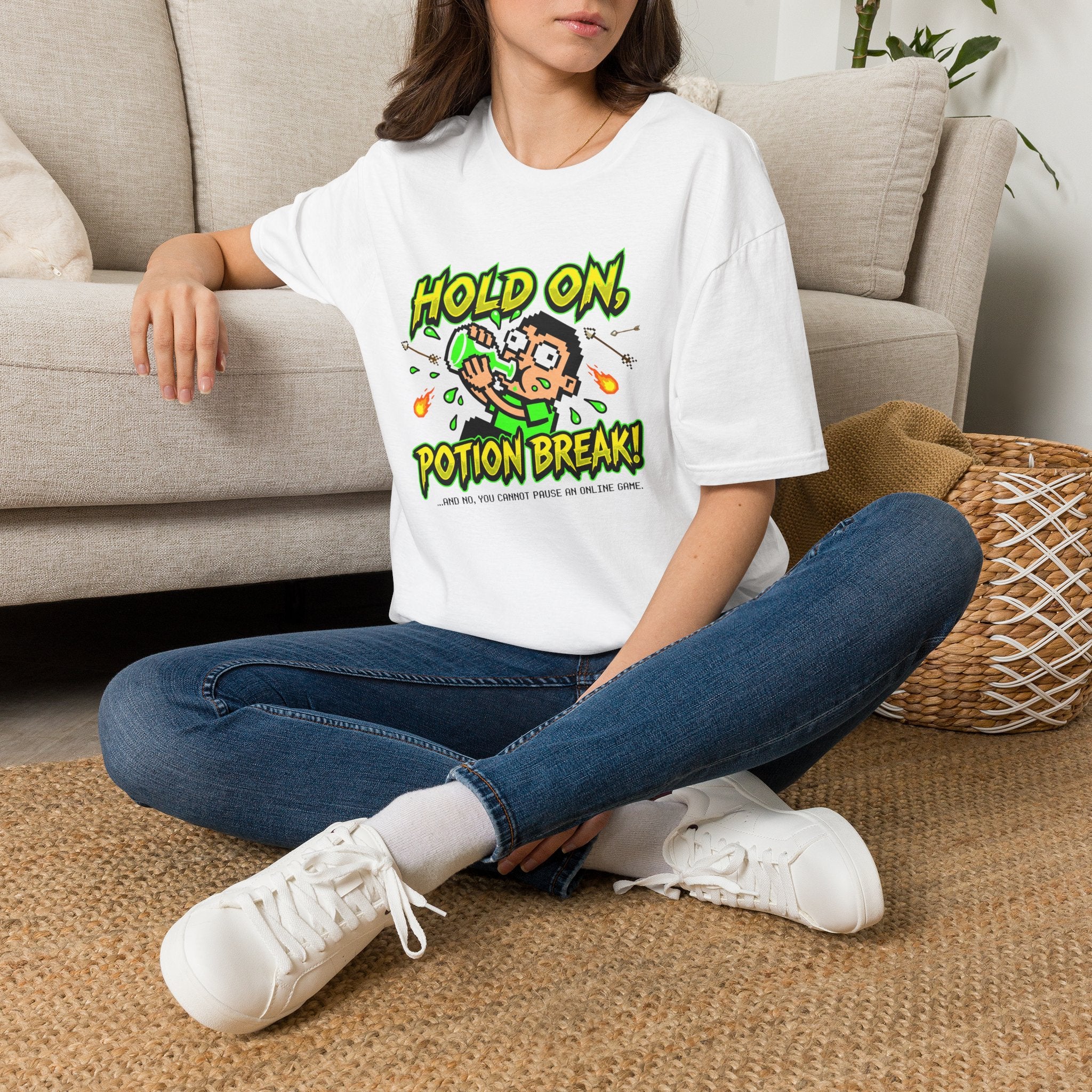 Hold On Potion Break Graphic Tee