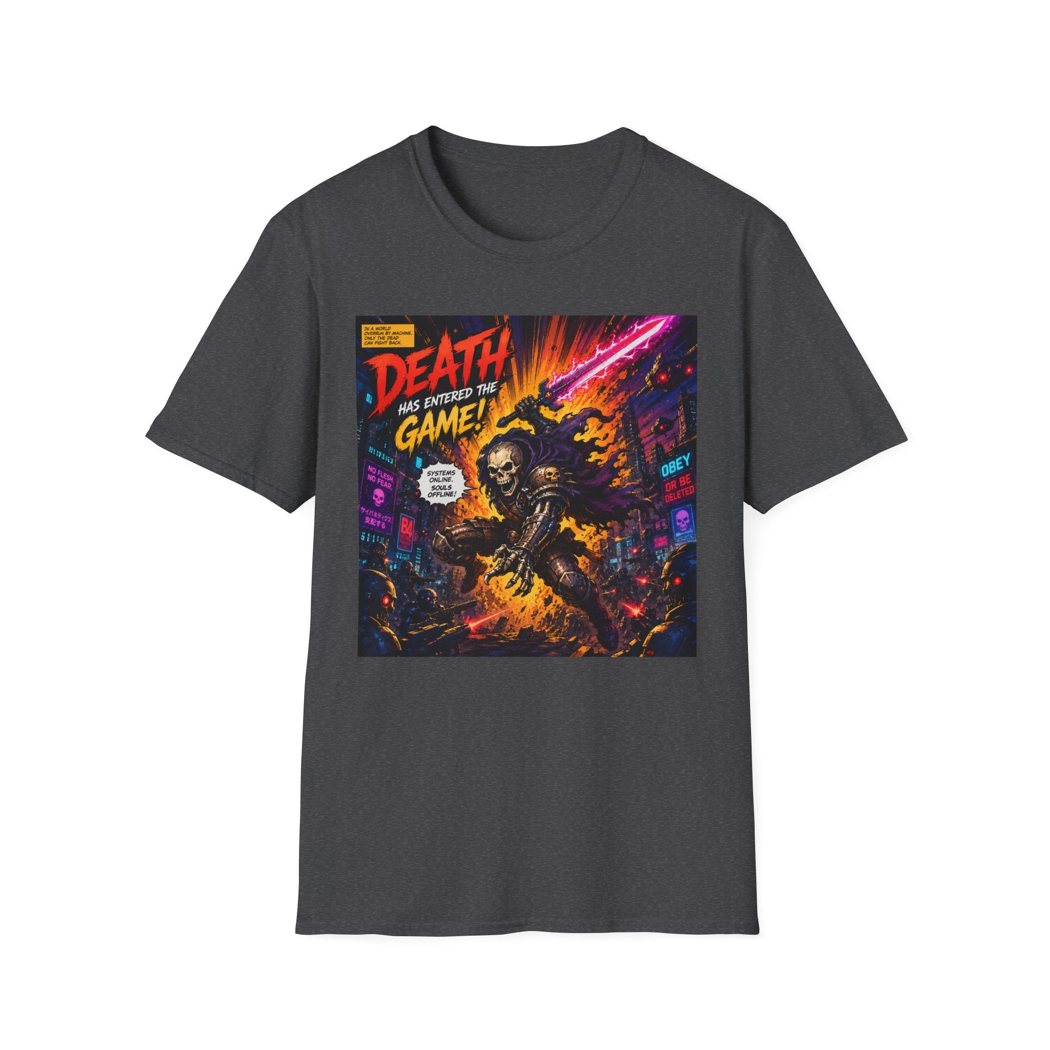 Death Has Entered Gamer Graphic Tee