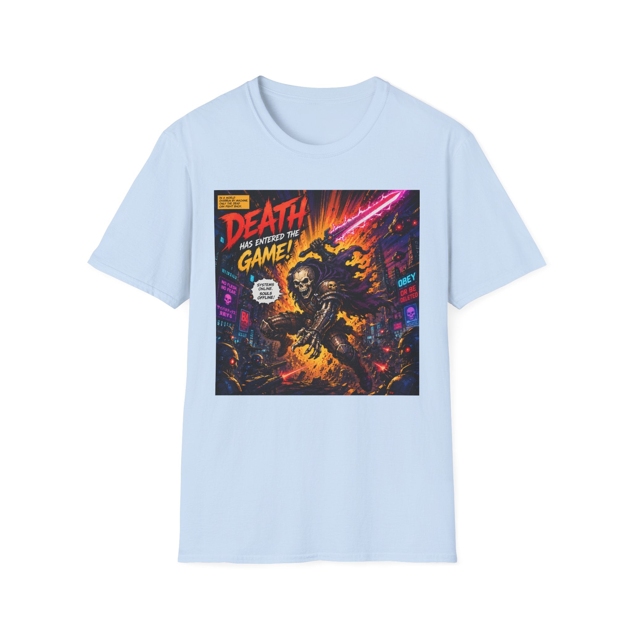 Death Has Entered Gamer Graphic Tee