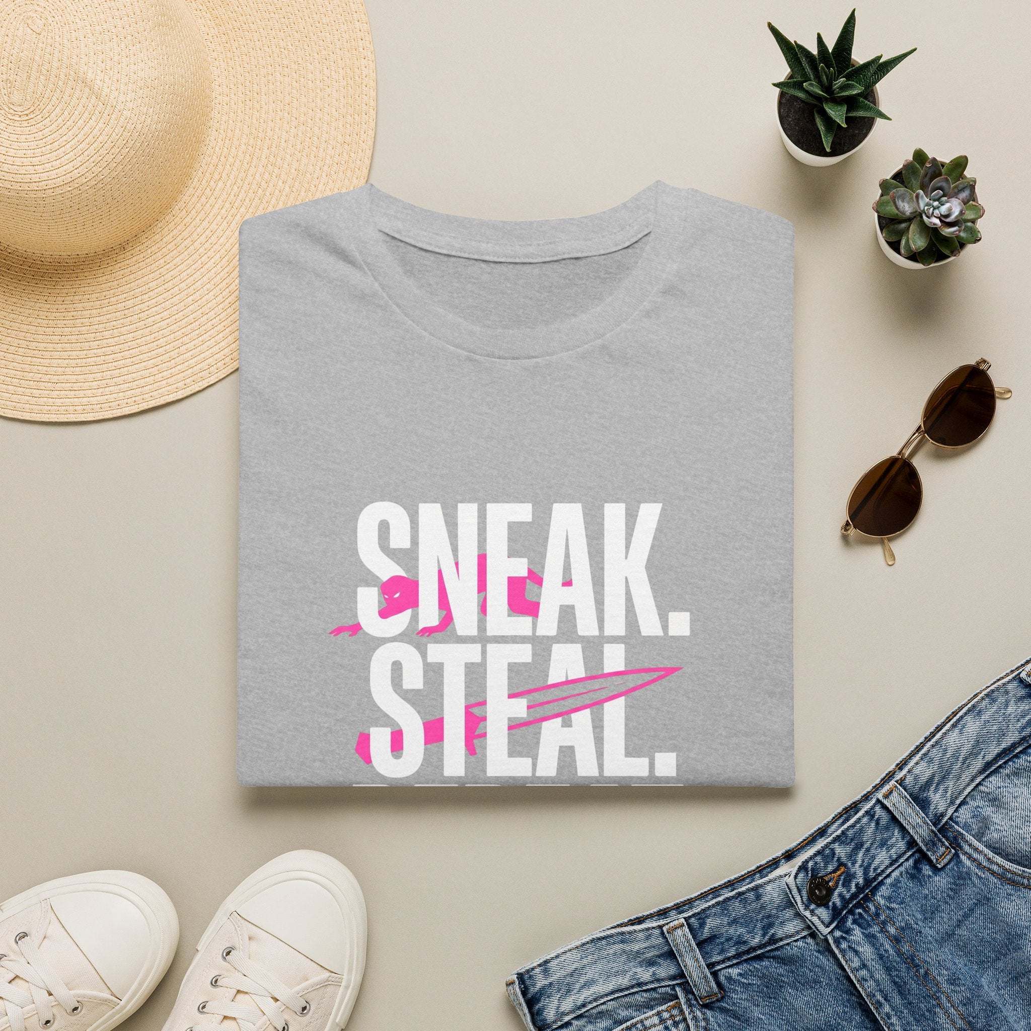 Sneak Steal Repeat Graphic Tee