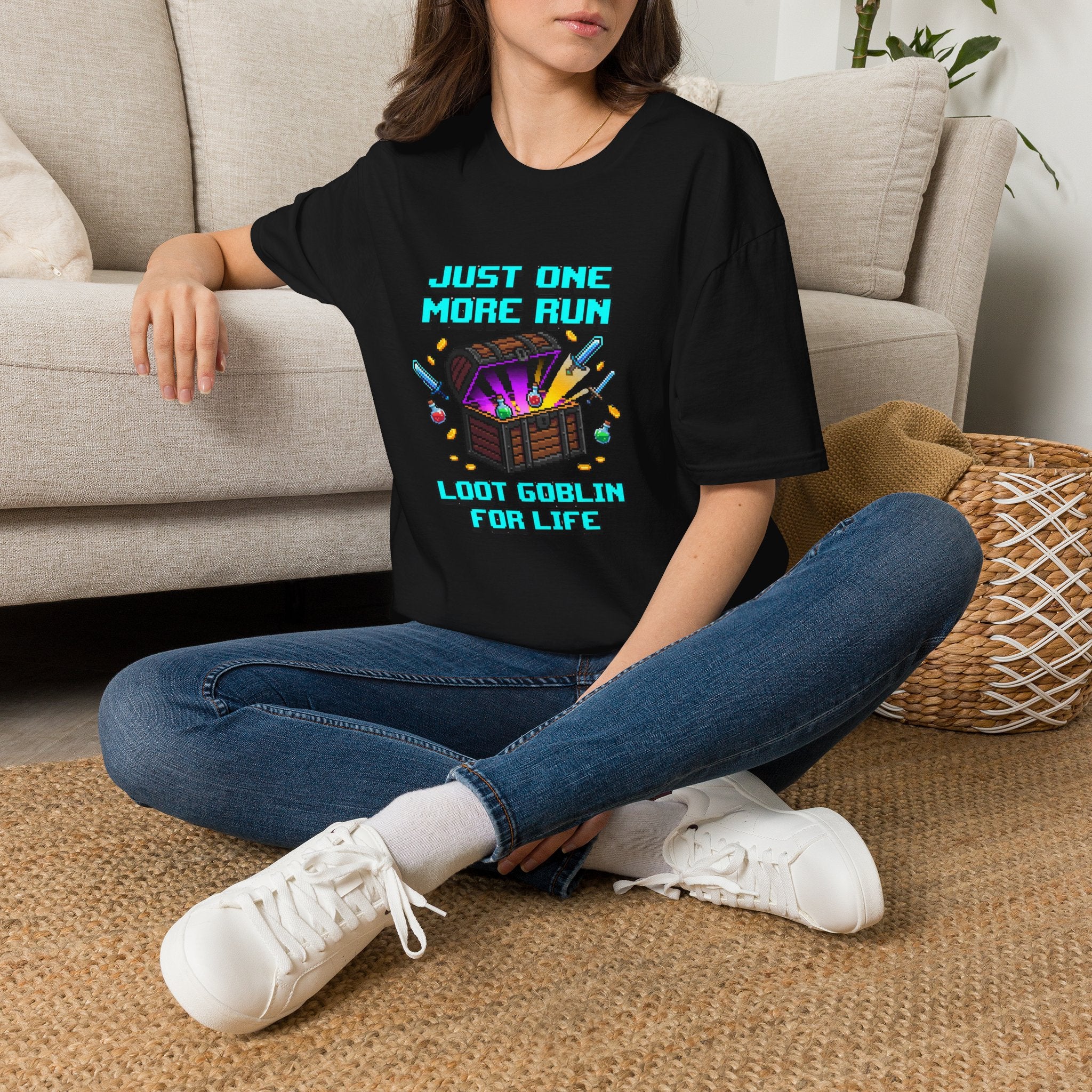 Just One More Run Gamer Graphic Tee