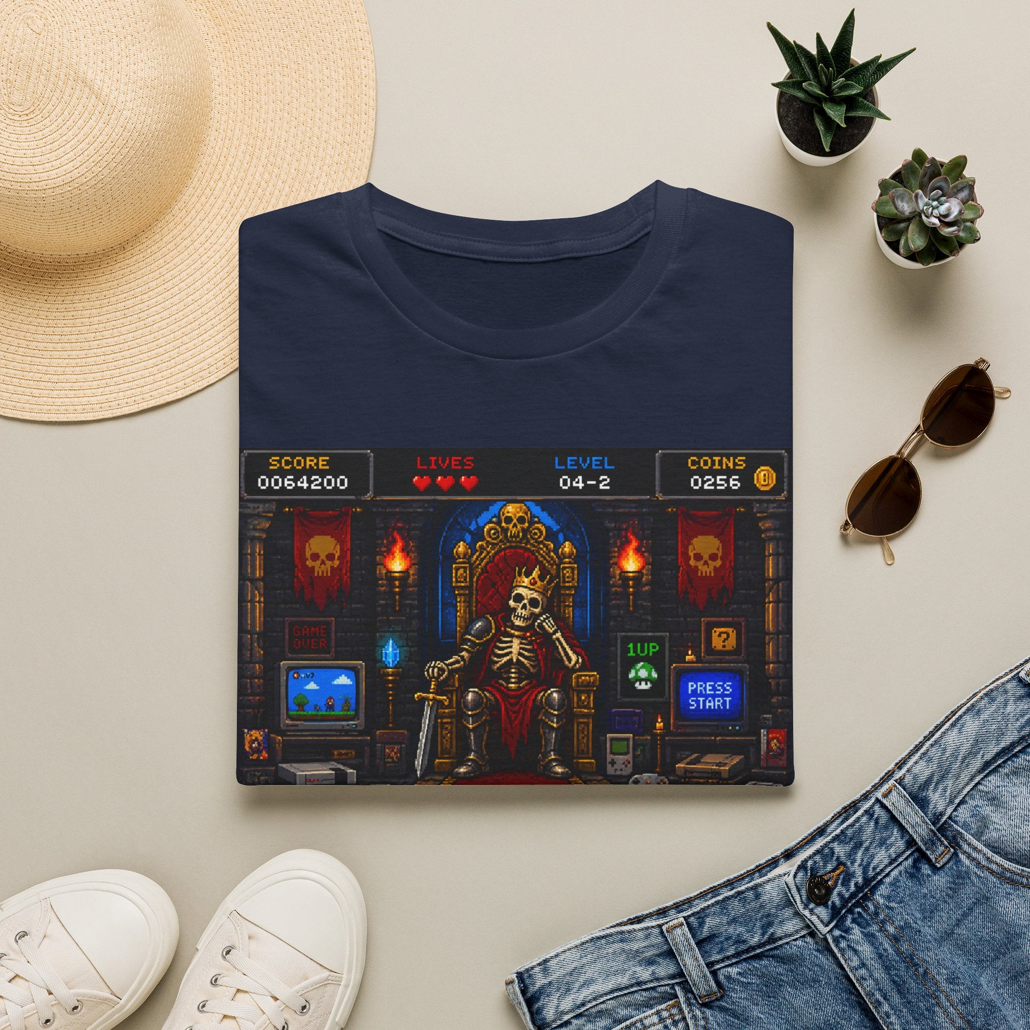 Retro King Gamer Graphic Tee