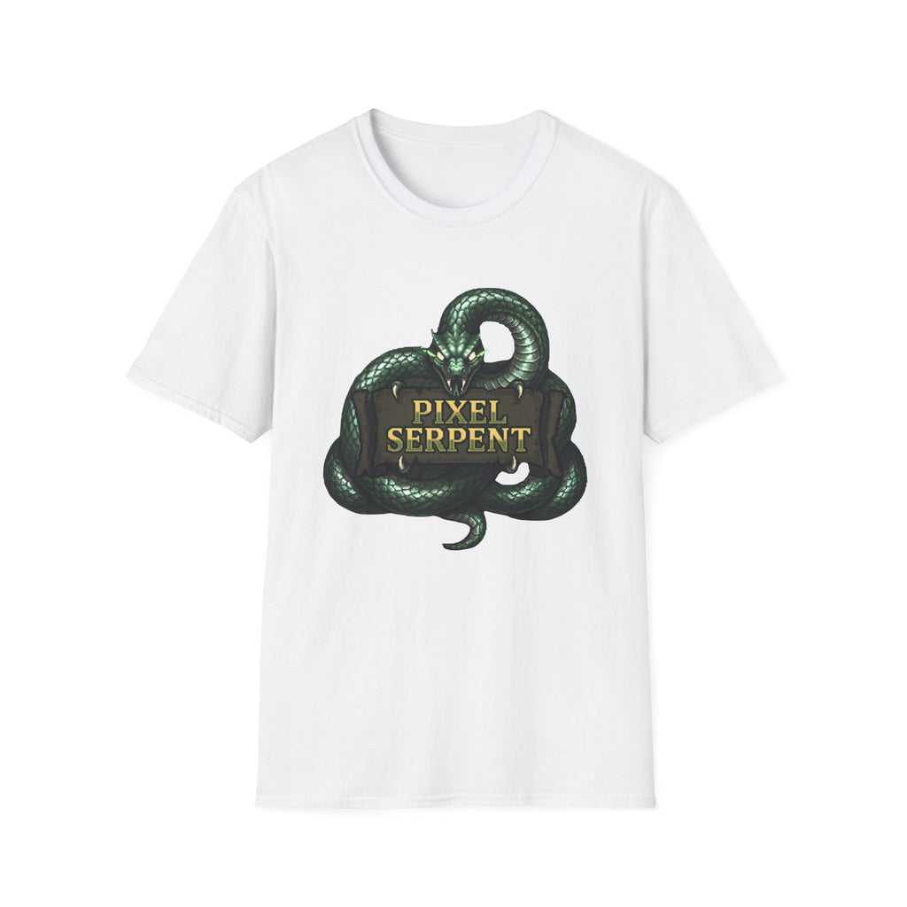 Pixel Serpent Gamer Graphic Tee