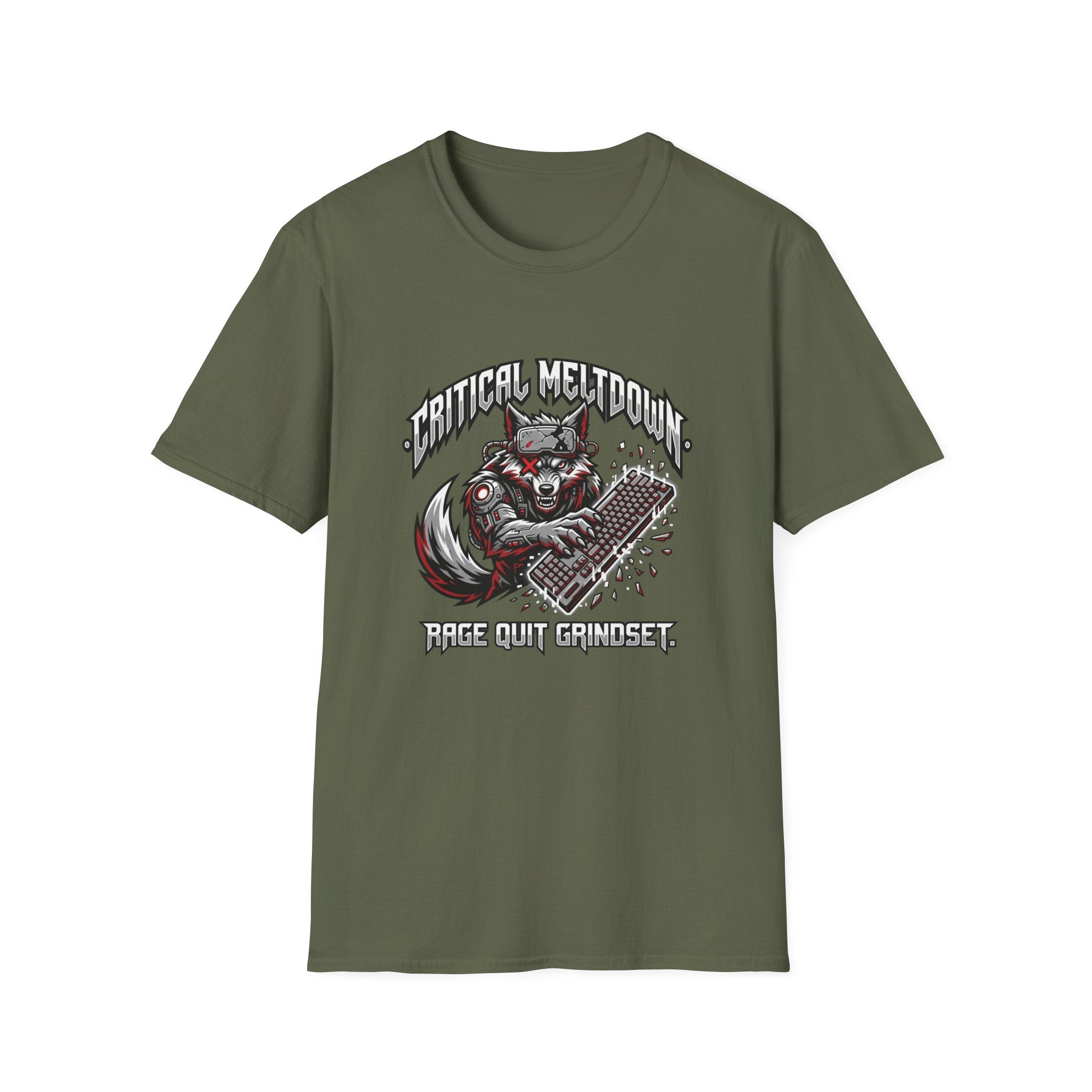Critical Meltdown Gamer Graphic Tee