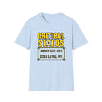 Skill Level 0% Gamer Graphic Tee