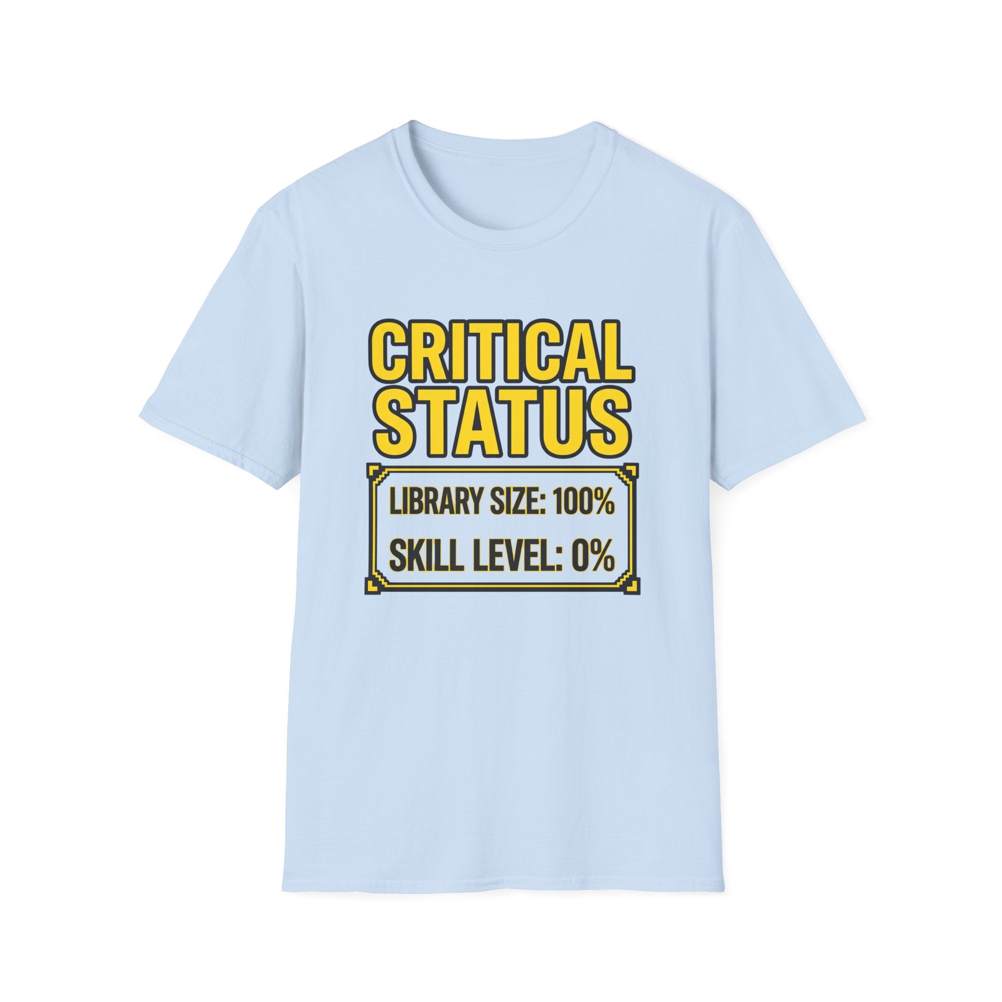 Skill Level 0% Gamer Graphic Tee