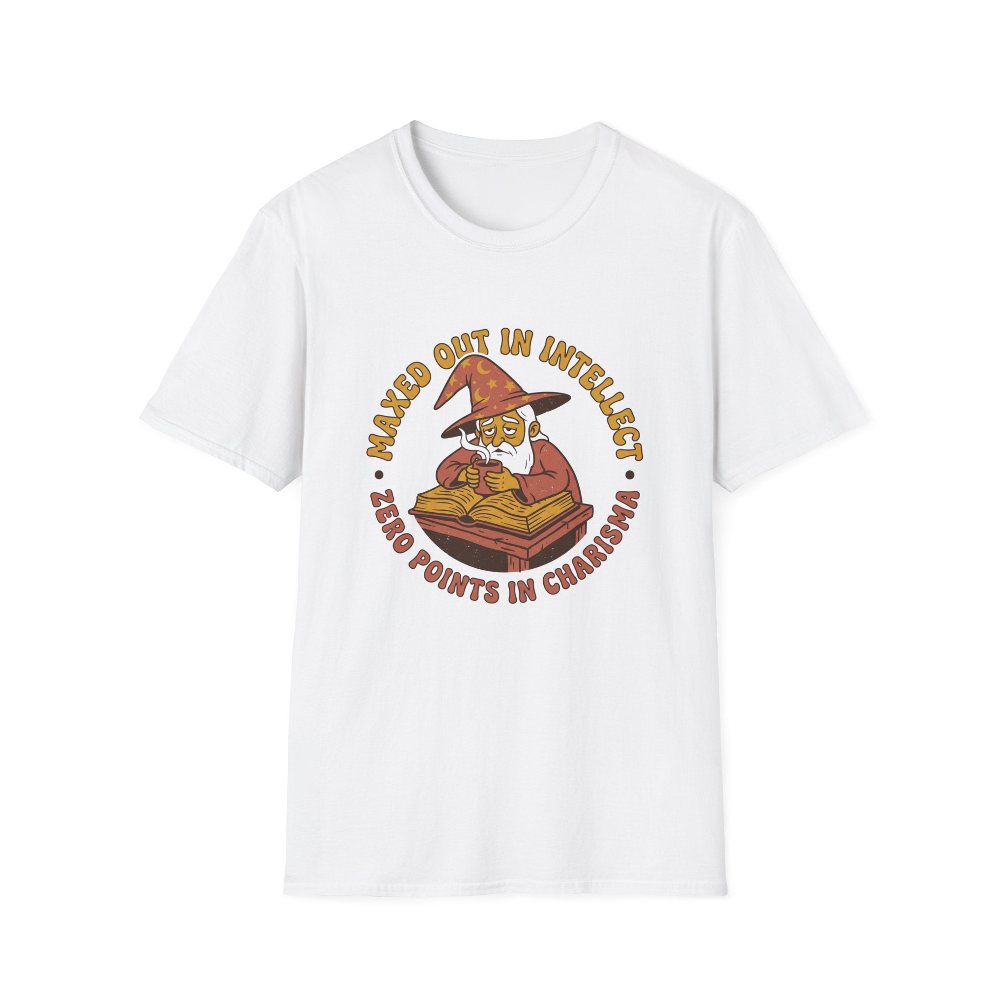 Max Intellect Zero Charisma Graphic Tee