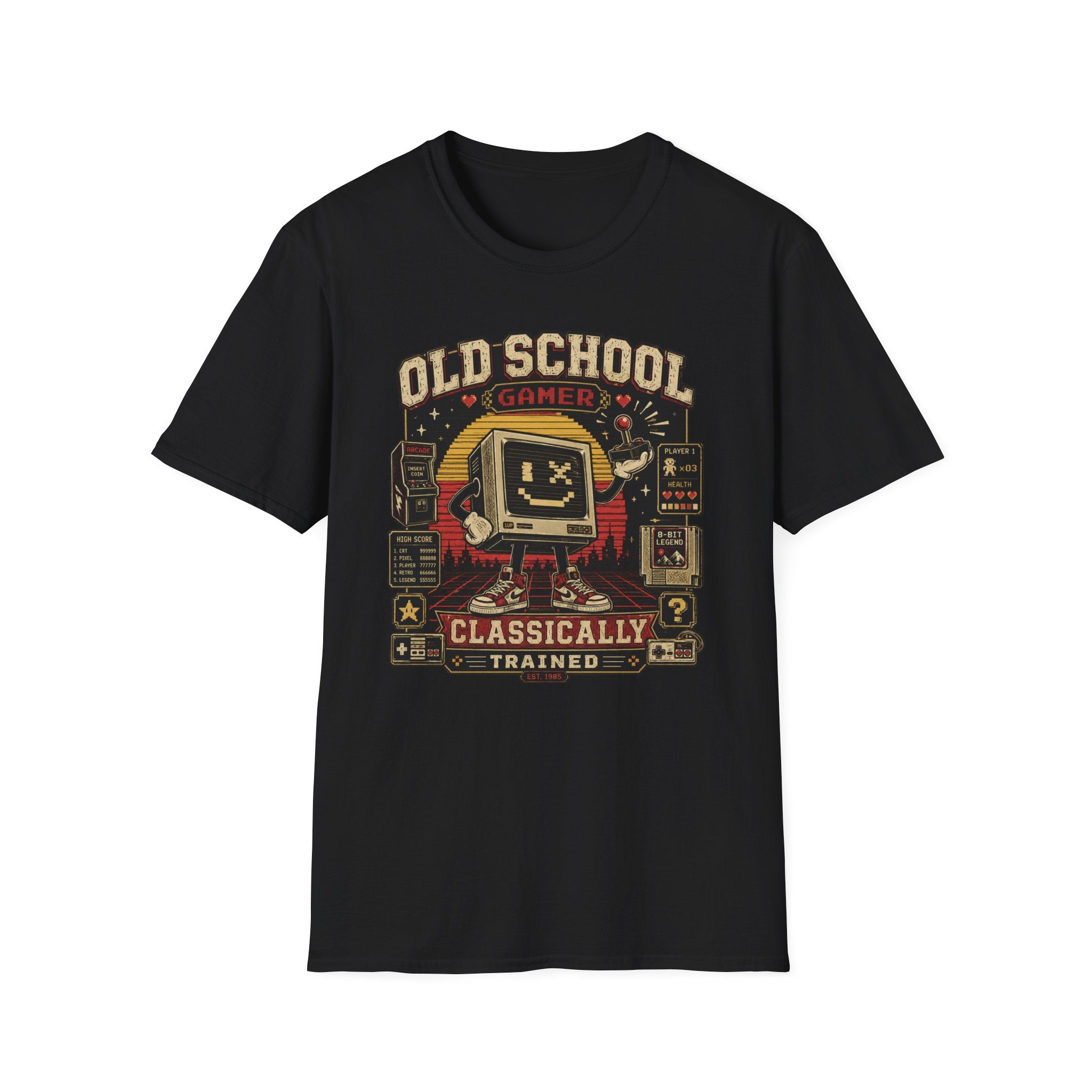 Old School Gamer Graphic Tee