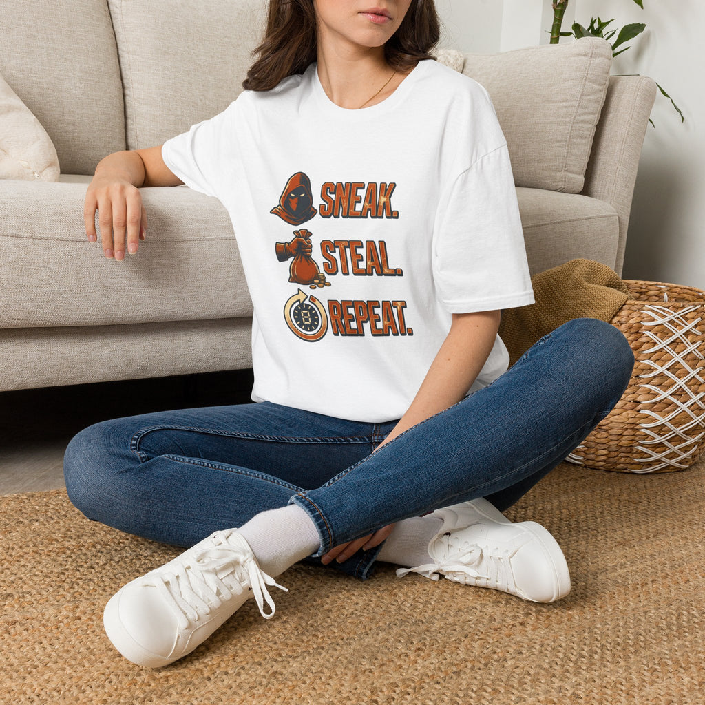 Sneak. Steal. Repeat Graphic Tee