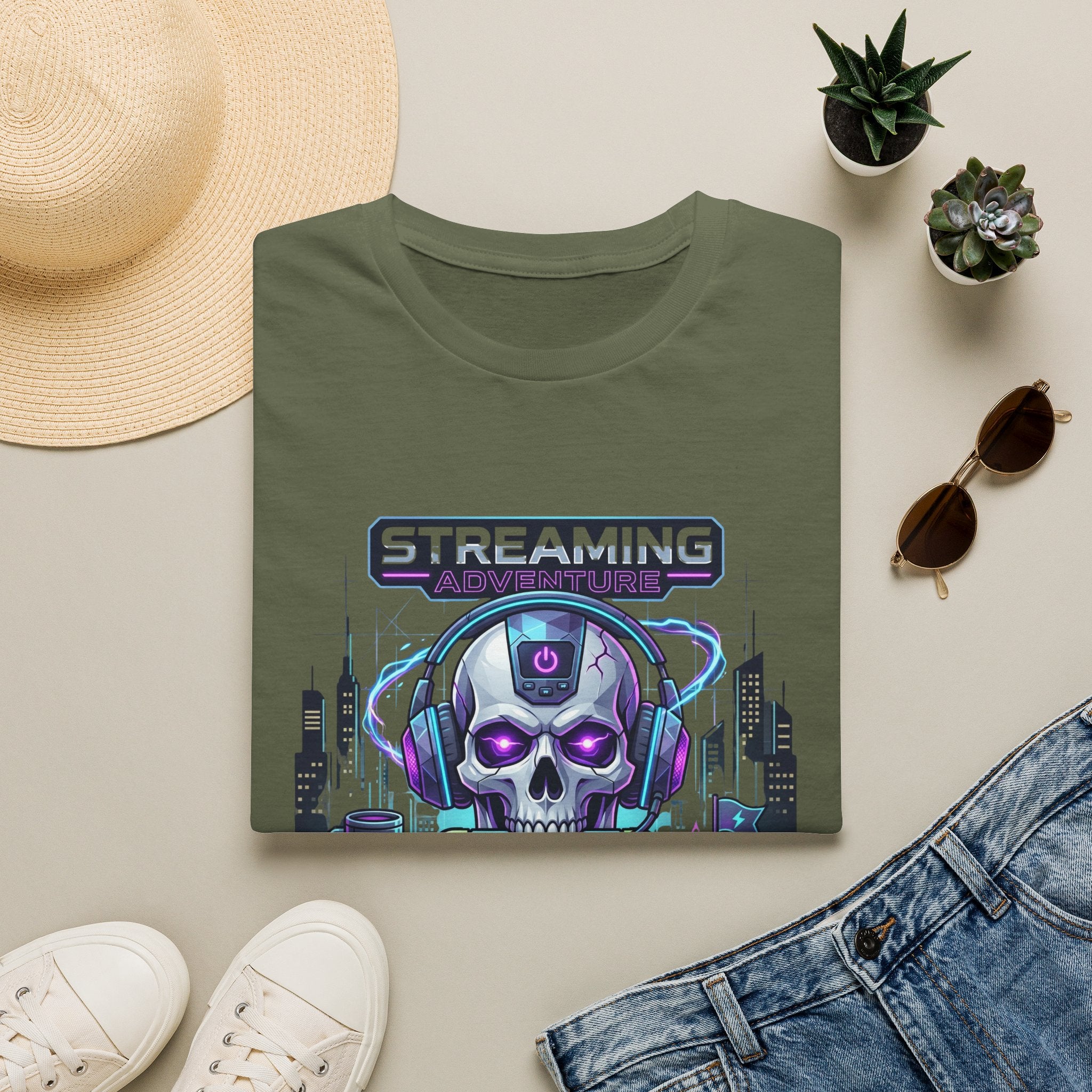 Streaming Adventure Gamer Graphic Tee