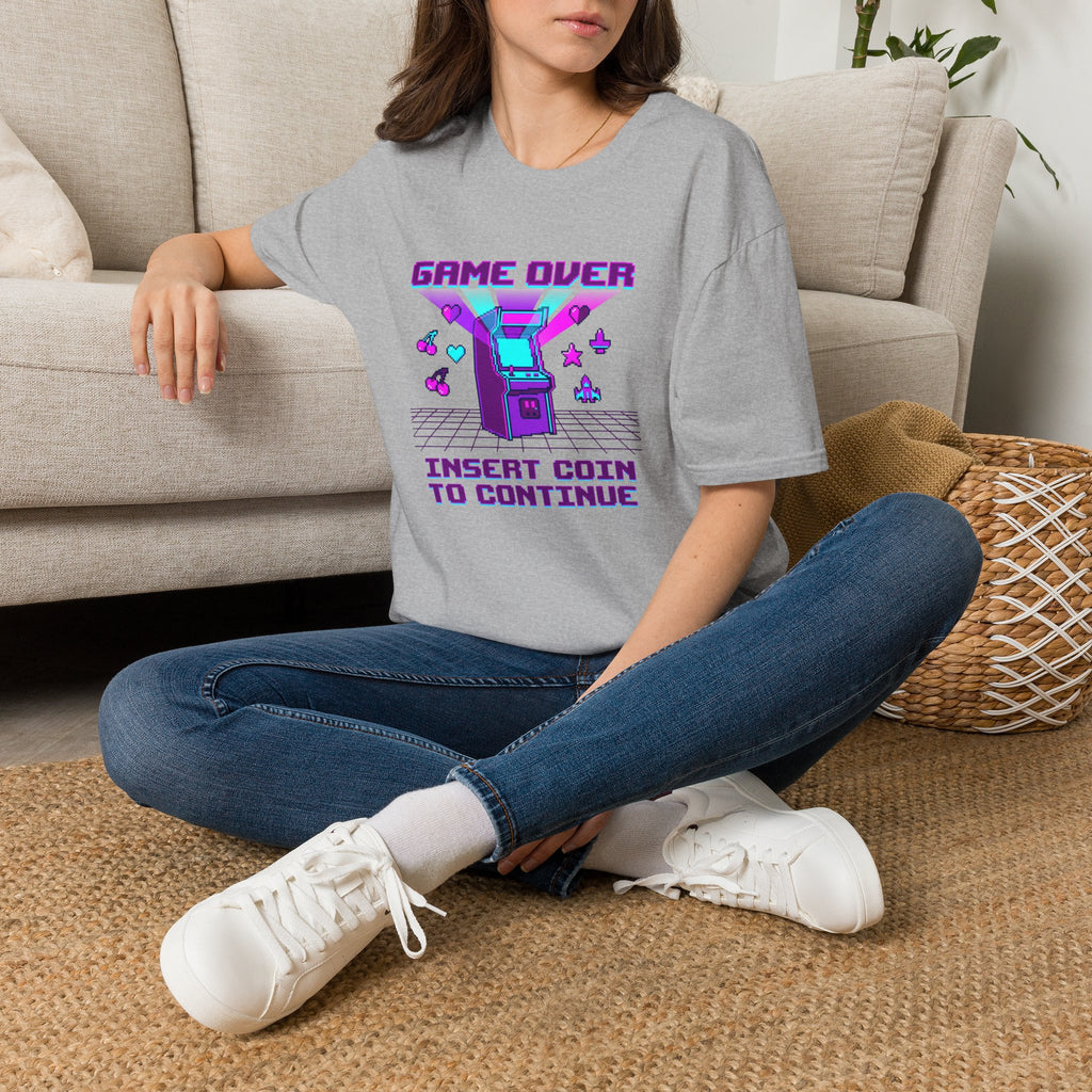 Game Over Insert Coin Graphic Tee