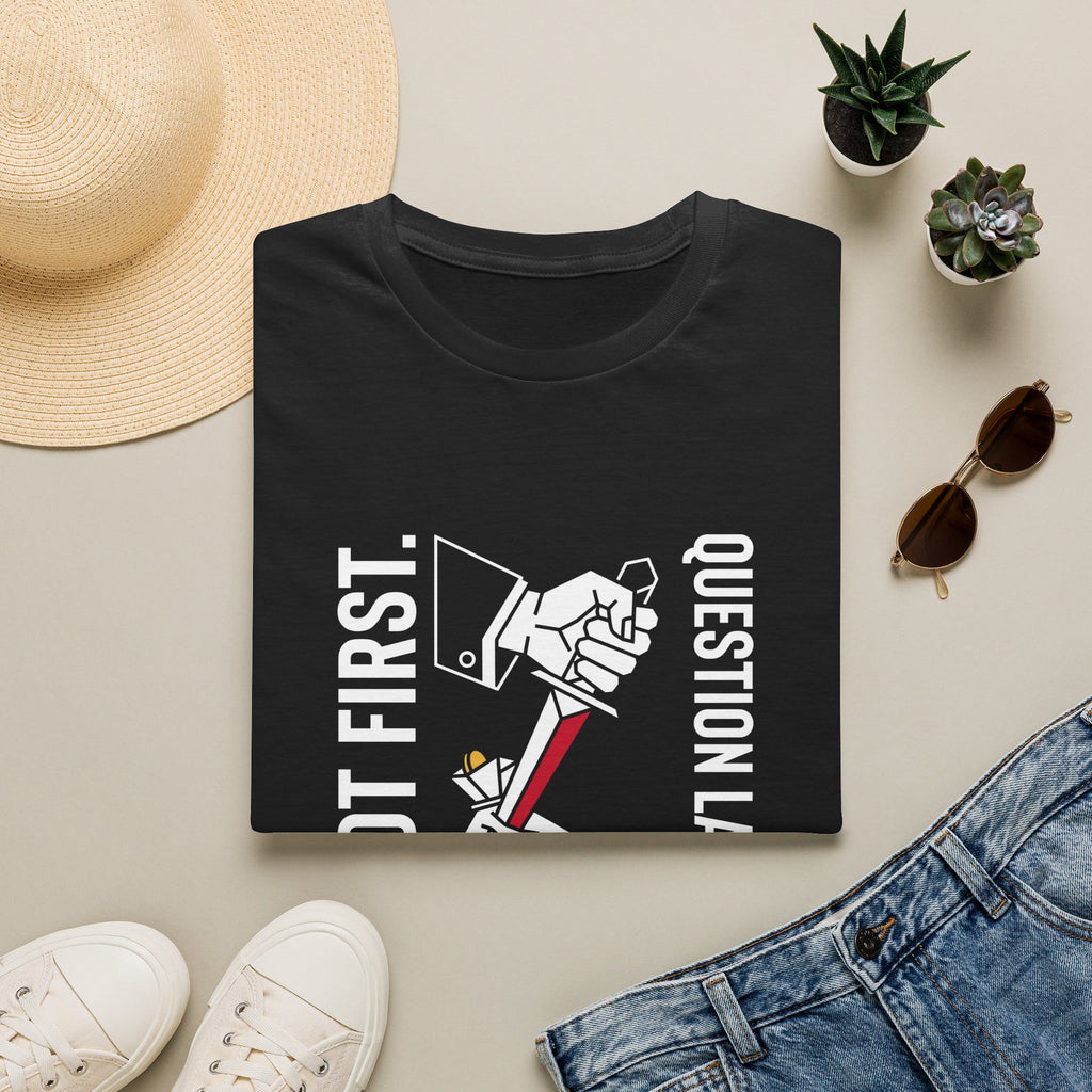 Loot First Question Later Graphic Tee