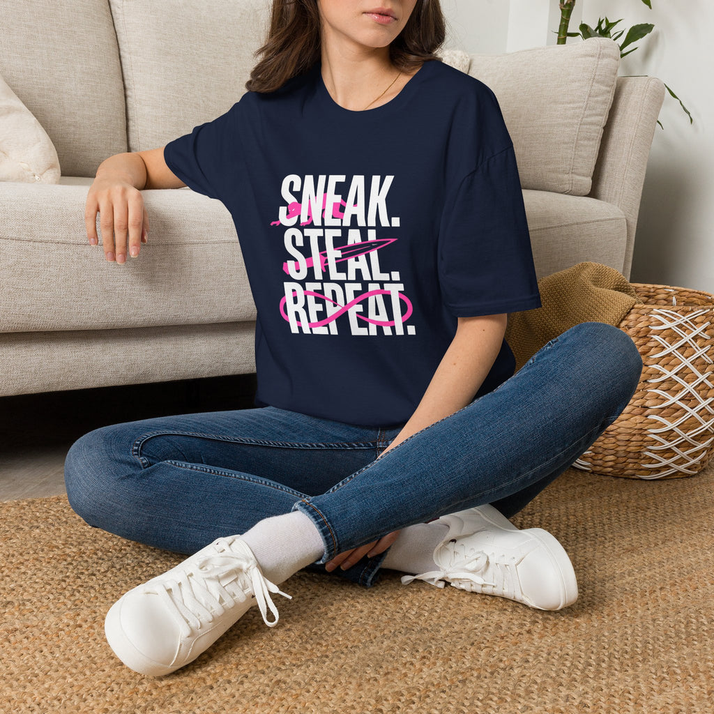 Sneak Steal Repeat Graphic Tee