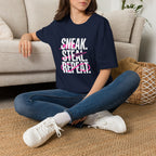 Sneak Steal Repeat Graphic Tee