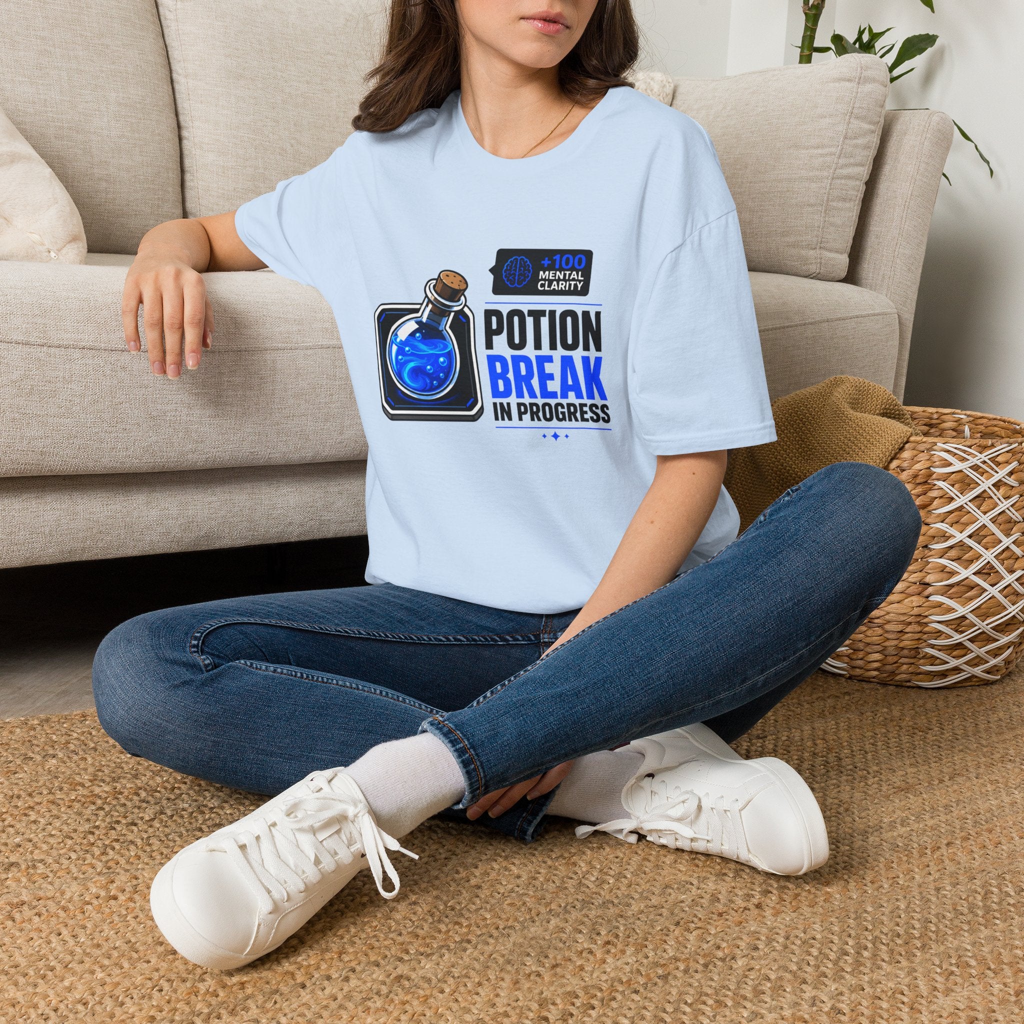 Potion Break in Progress Graphic Tee