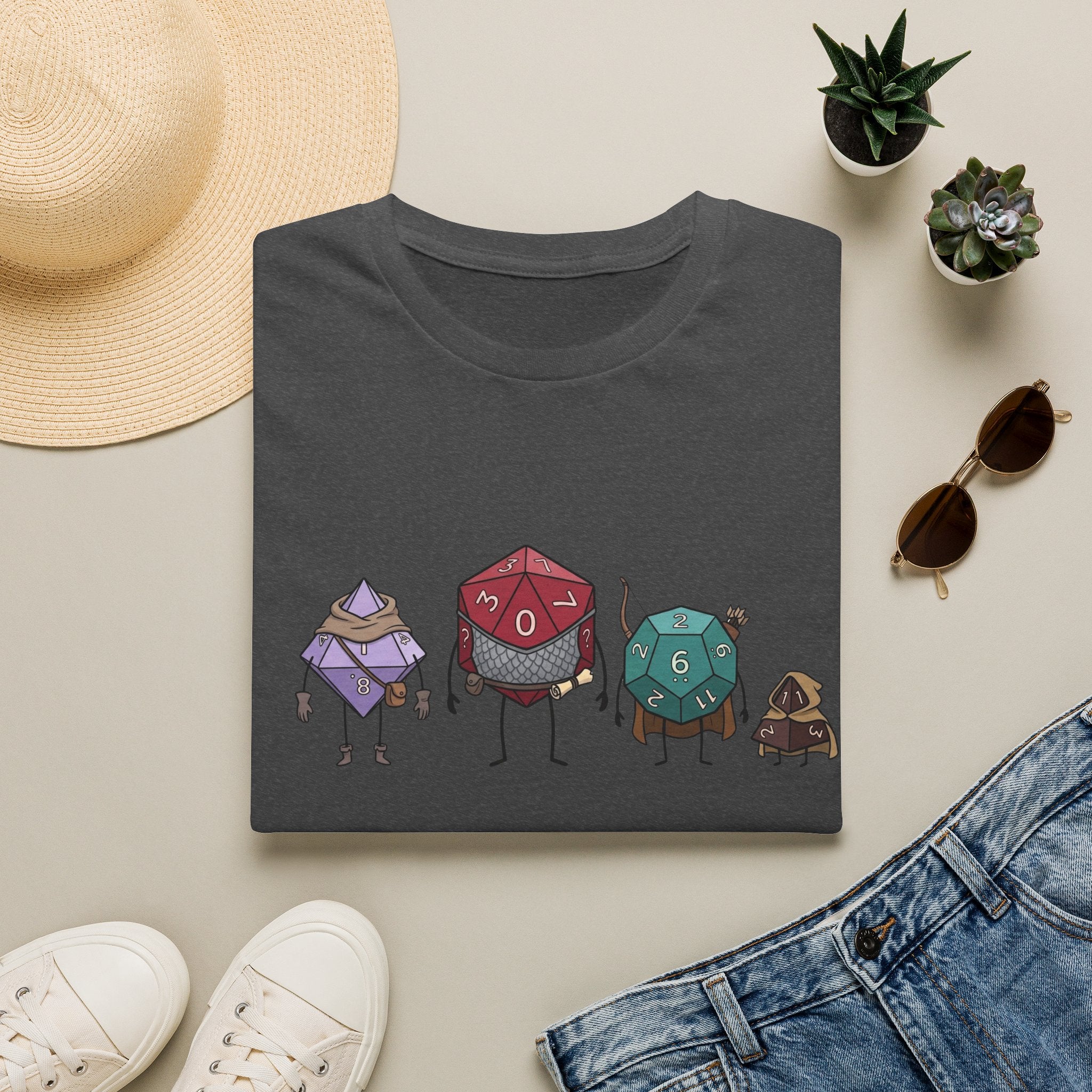 20 Sided Dice Gamer Graphic Tee