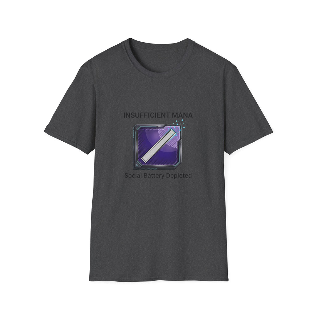 Insufficient Mana Gamer Graphic Tee