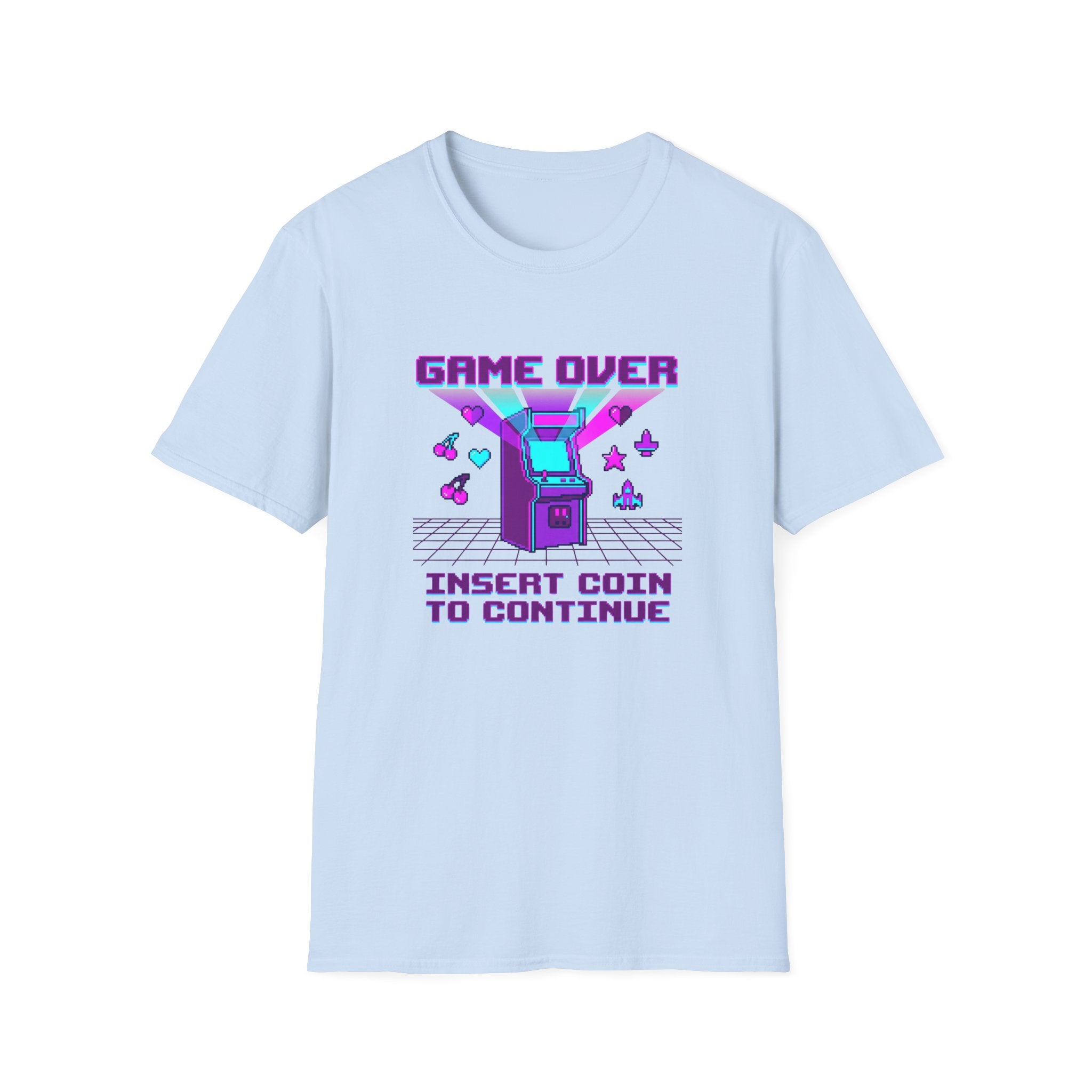 Game Over Insert Coin Graphic Tee