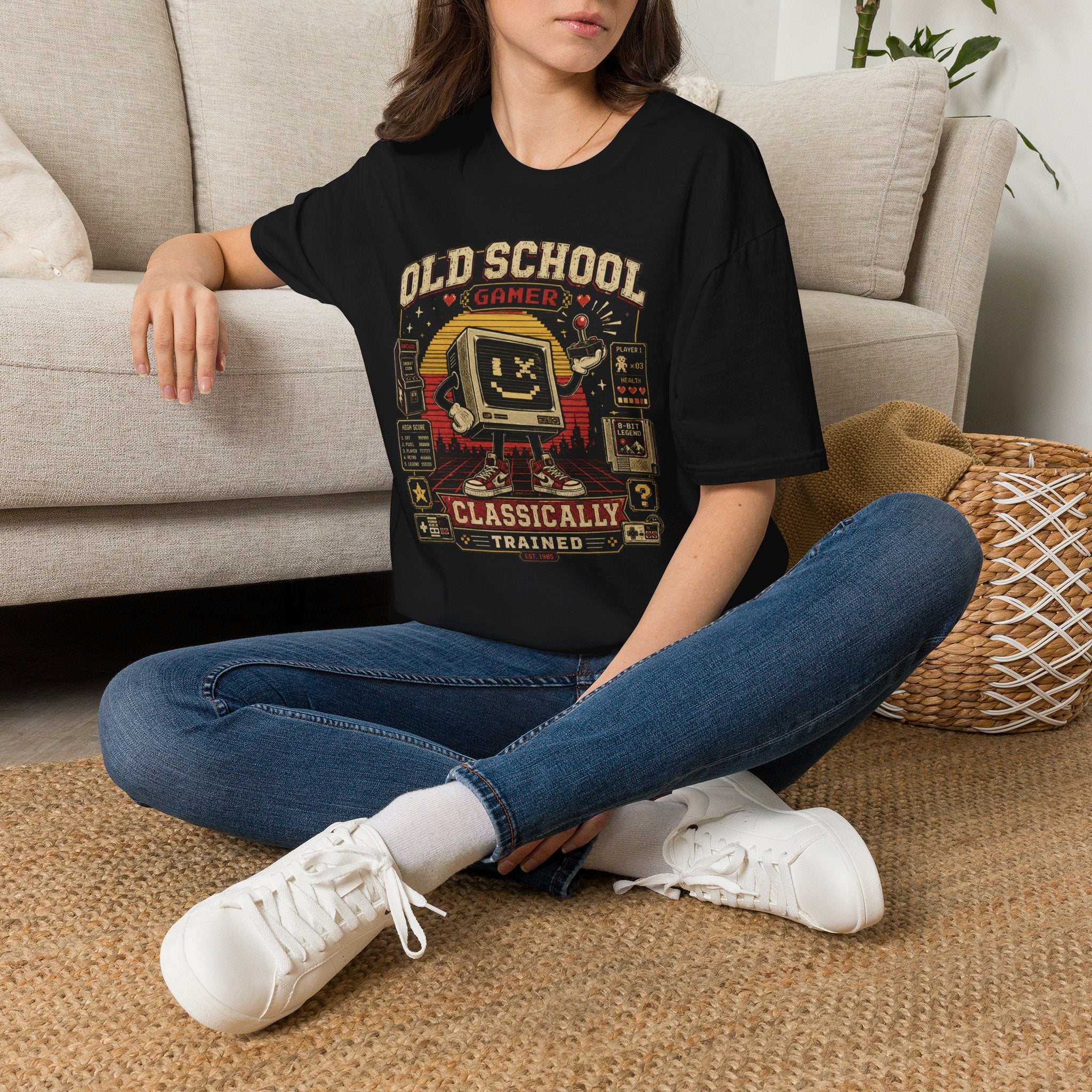 Old School Gamer Graphic Tee