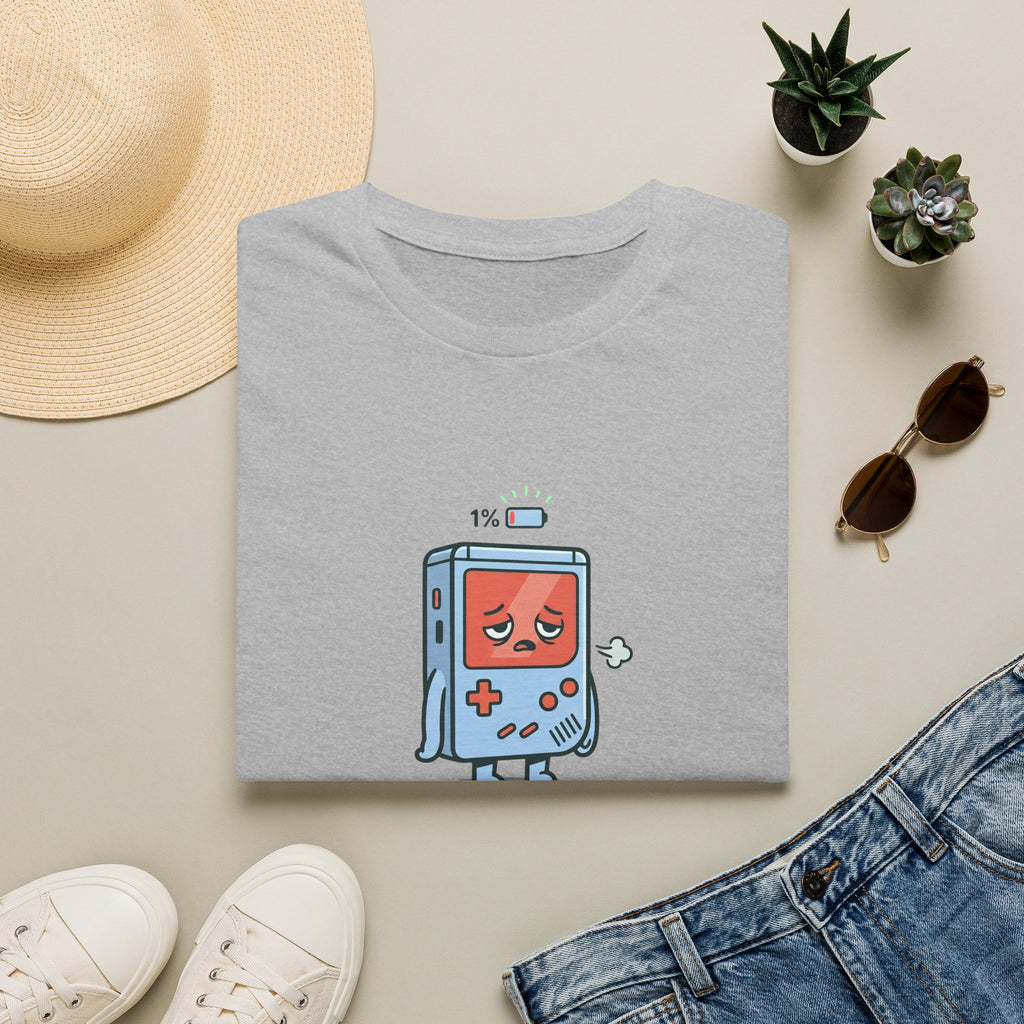 Social Battery Low Gamer Graphic Tee