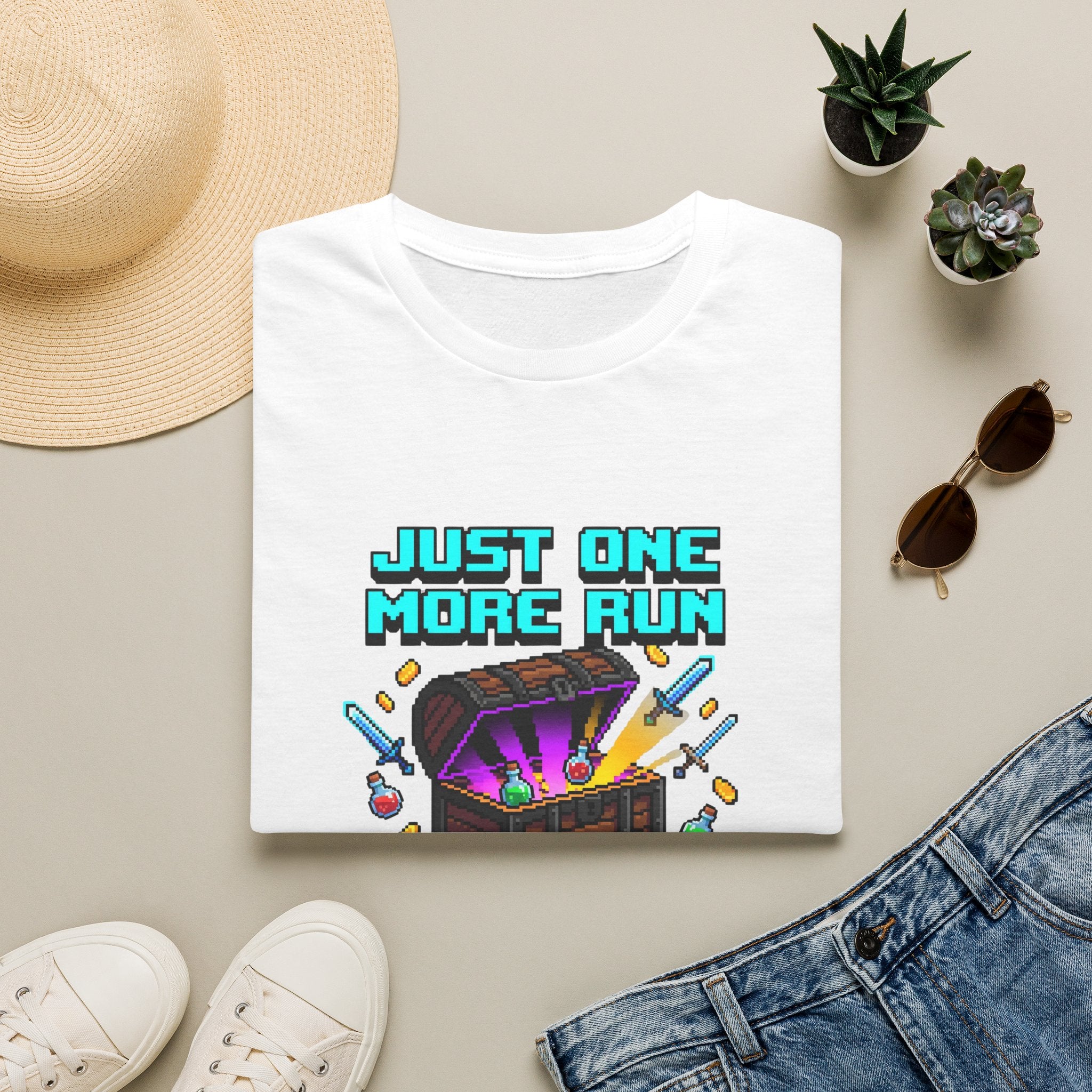 Just One More Run Gamer Graphic Tee