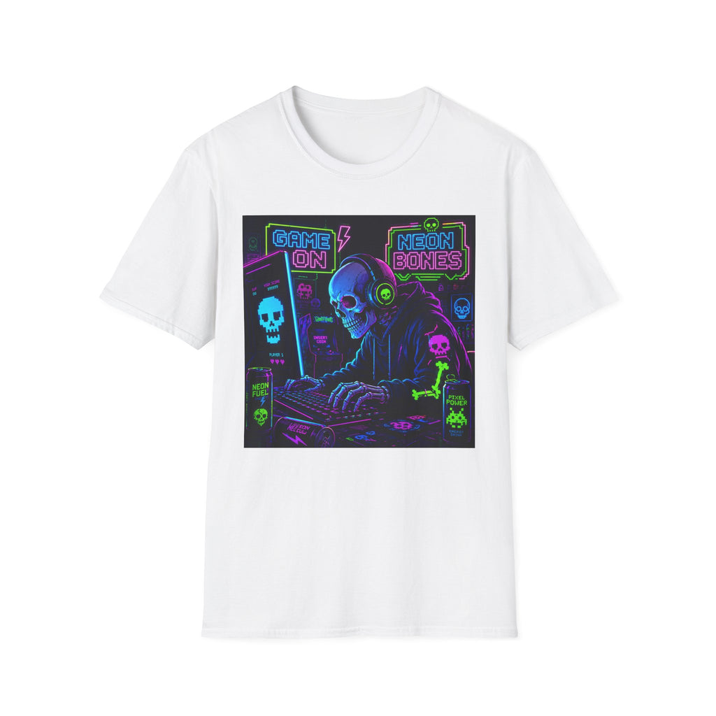 Game On Neon Gamer Graphic Tee