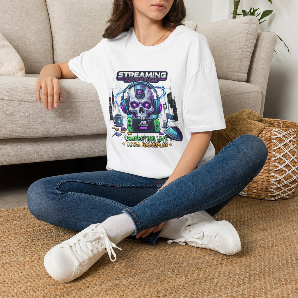 Streaming Adventure Gamer Graphic Tee