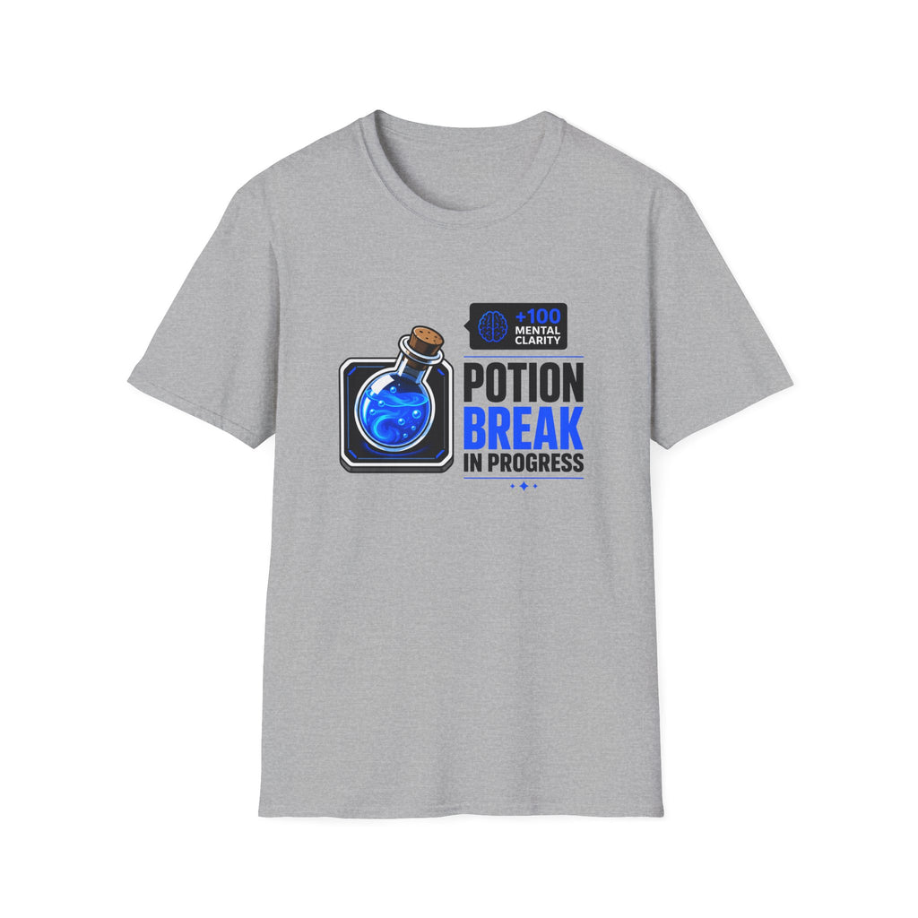 Potion Break in Progress Graphic Tee