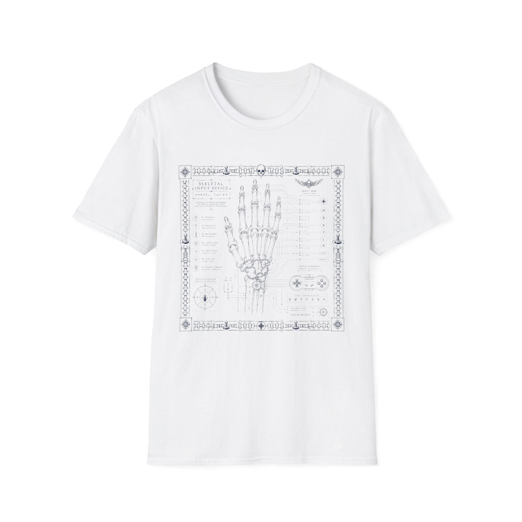 Skeleton Input Device Graphic Tee