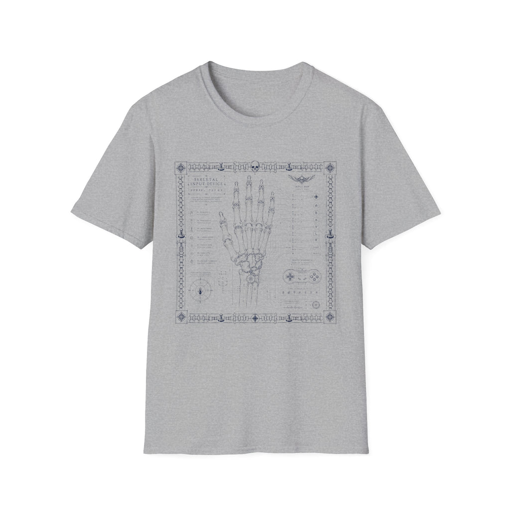 Skeleton Input Device Graphic Tee