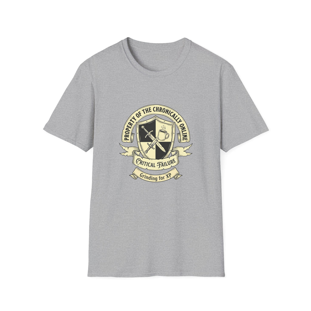 Critical Failure Chronically Online Graphic Tee