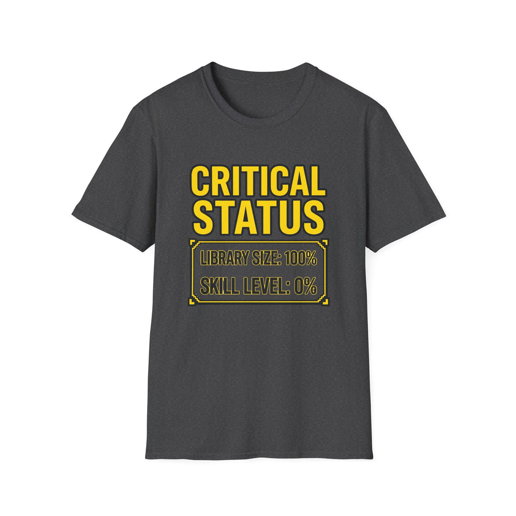 Skill Level 0% Gamer Graphic Tee